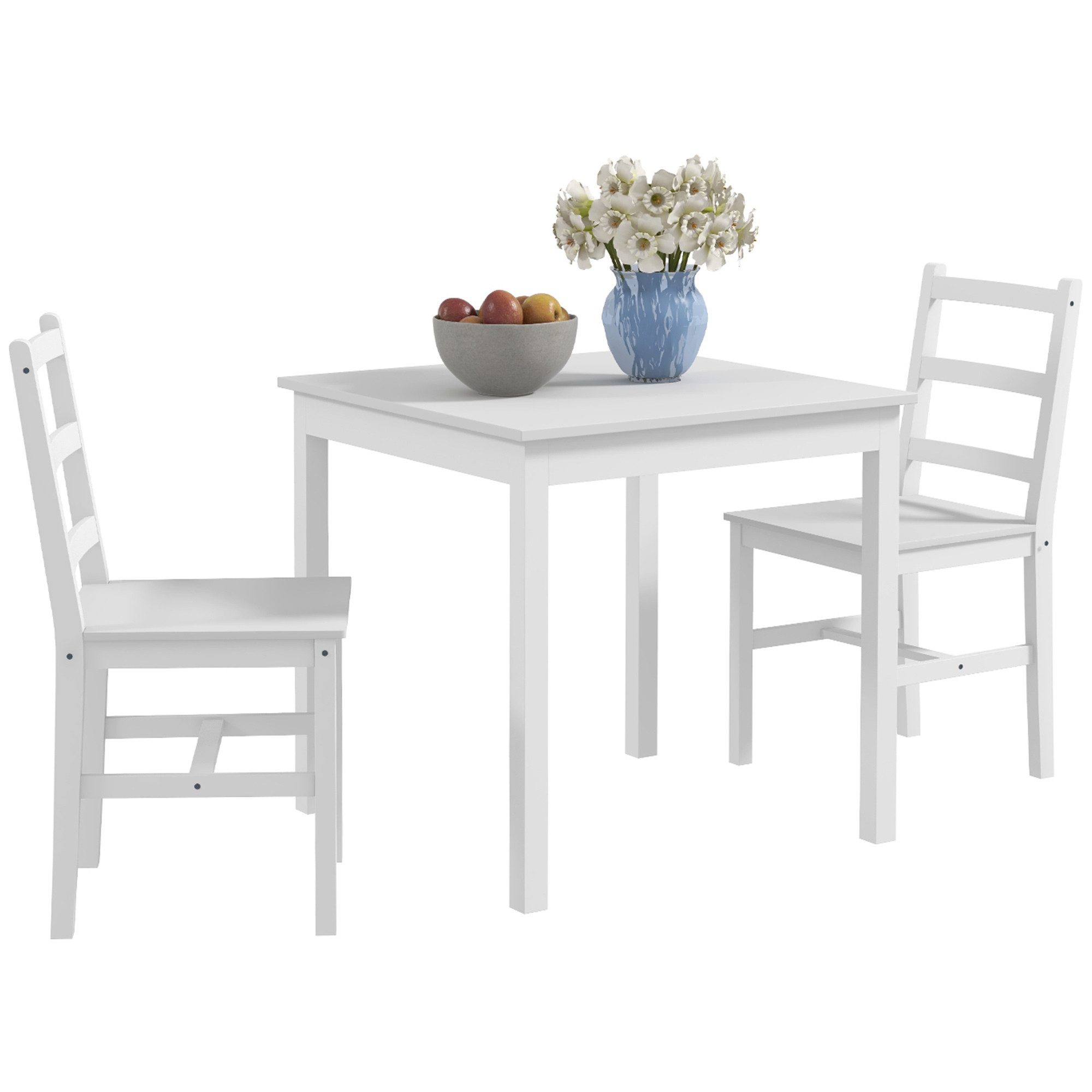 HOMCOM Essgruppe Küchentisch-Set für 2 Personen, günstig online kaufen