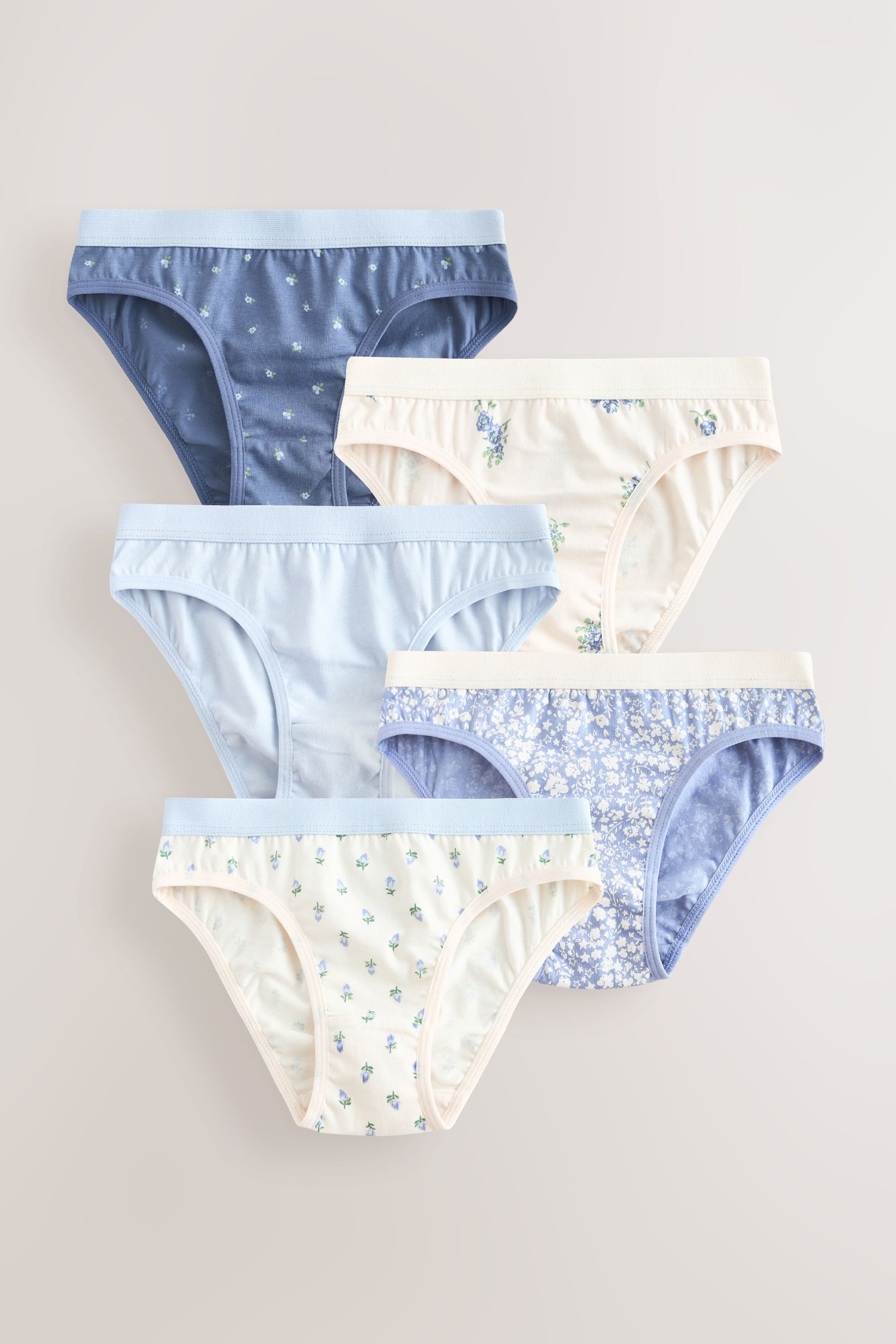 Next Slip 5er-Pack Bikinihosen mit Struktur (5-St)