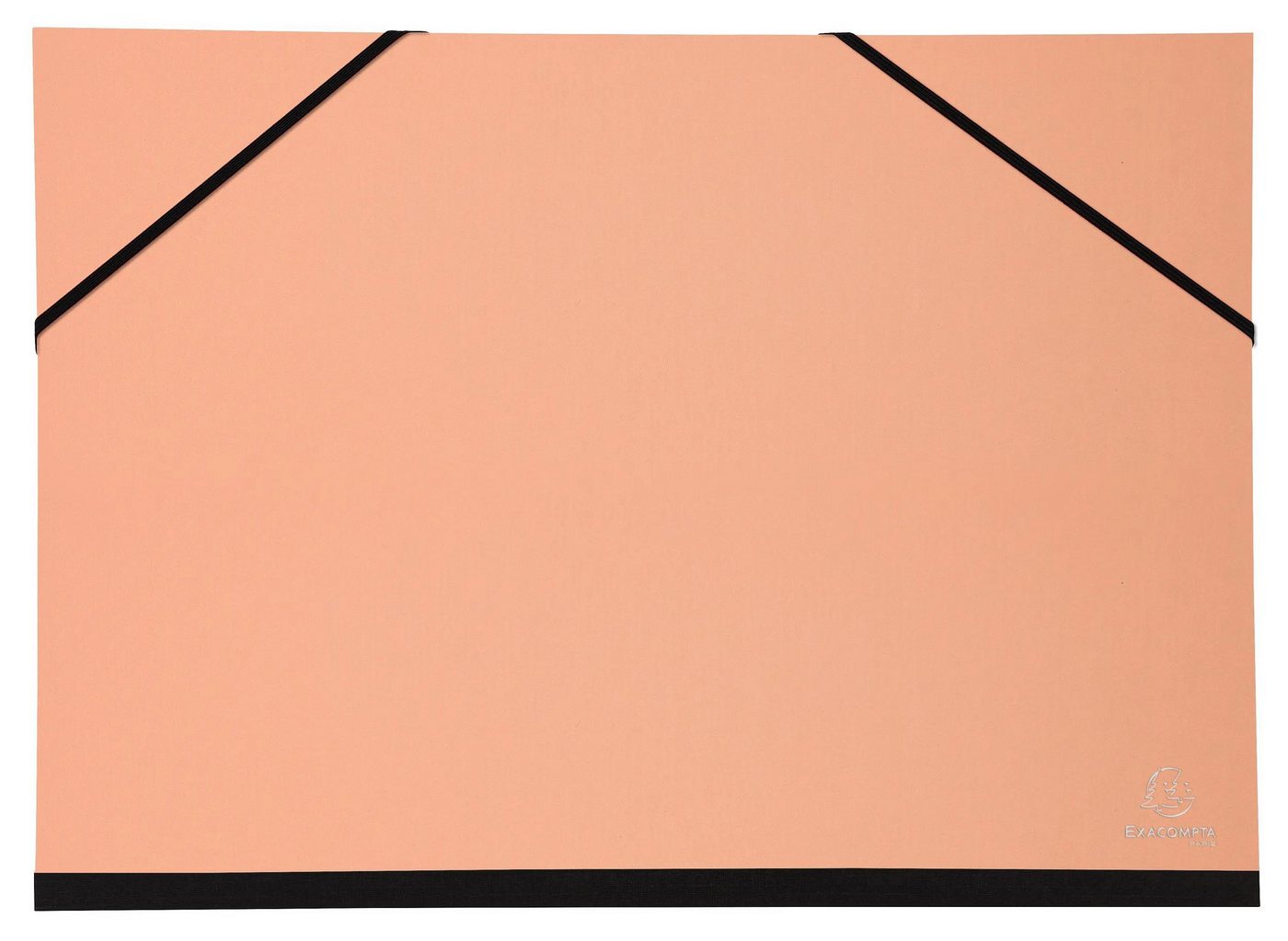 Thumbnail - EXACOMPTA Schreibmappe 10x Zeichenmappe Gummizug 32x45 cm für A3 farbig sortiert 25680E, Zeichenmappen mit Gummizüge