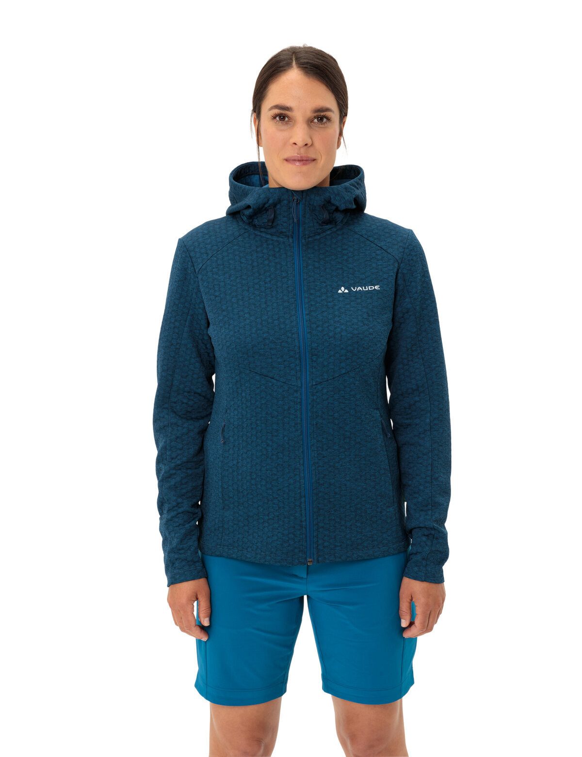 VAUDE Outdoorjacke Women's Skomer Hiking Hoody (1-St) atmungsaktiver Hoody für den Alltag und Wandern