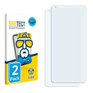 BROTECT Full-Screen Schutzfolie für realme GT 2 Pro, Displayschutzfolie, 2 Stück, 3D Curved klar