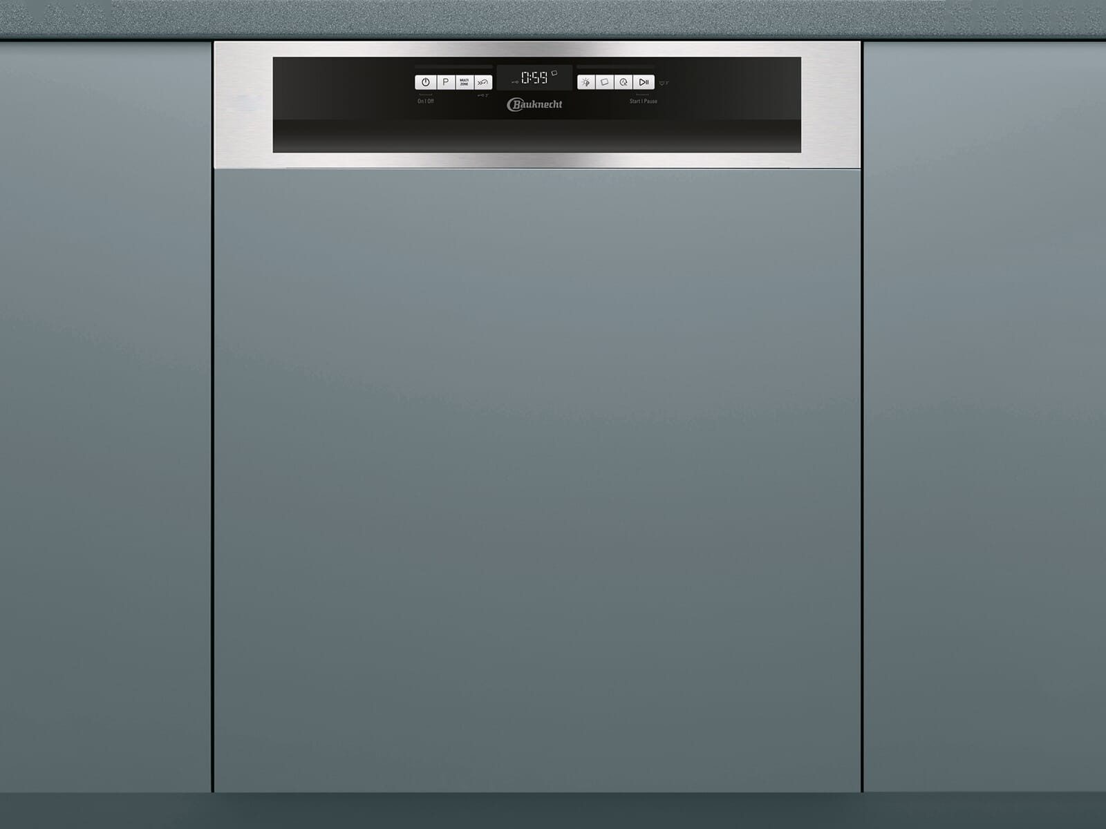 BAUKNECHT teilintegrierbarer Geschirrspüler BBO 3O41 PLT, 9.5 l, 14 Maßgedecke, Energiesparfunktion ECO