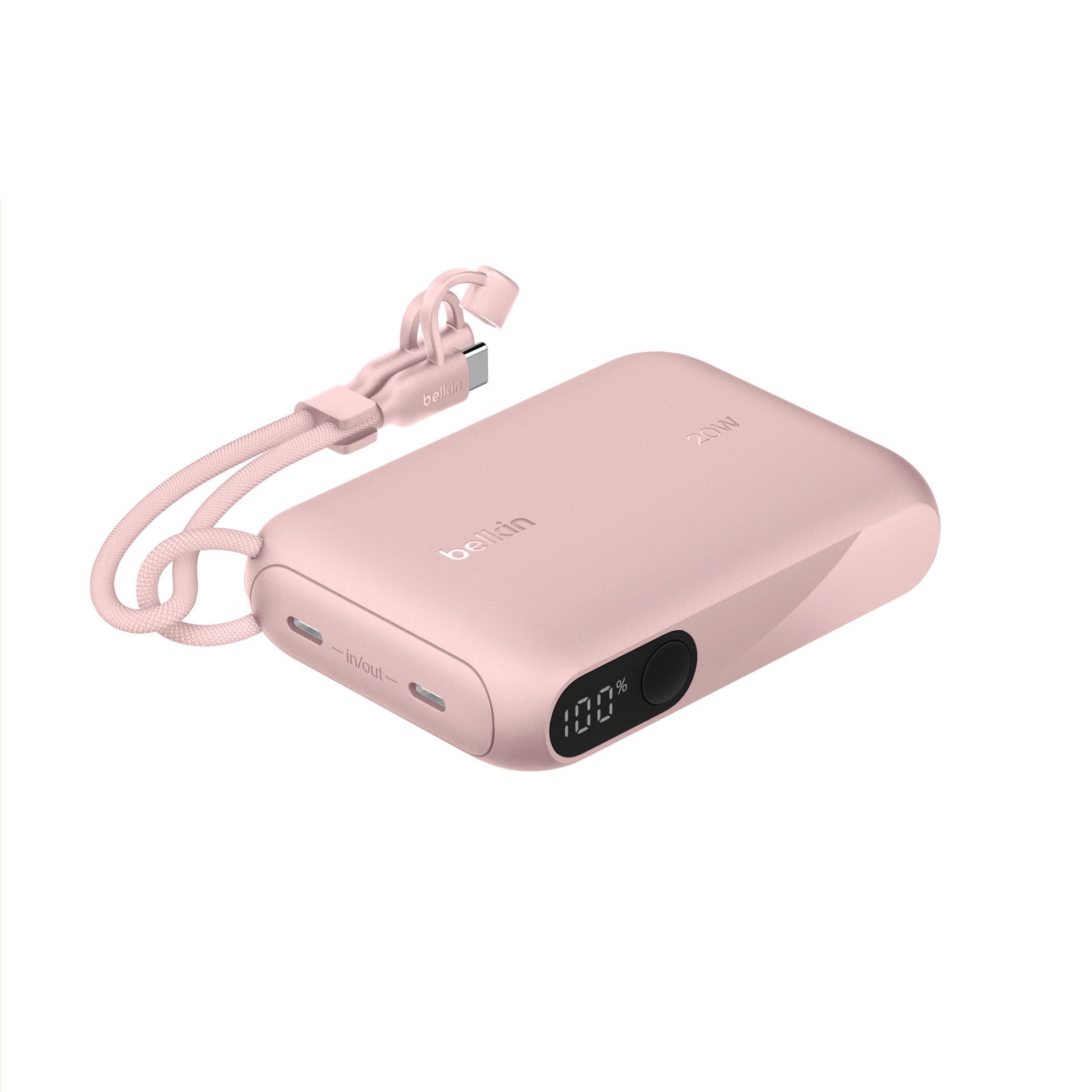 Belkin BoostCharge Powerbank 10K mit Display Powerbank Belkin BOOST CHARGE Power Delivery Powerbank 10.000mAh, white