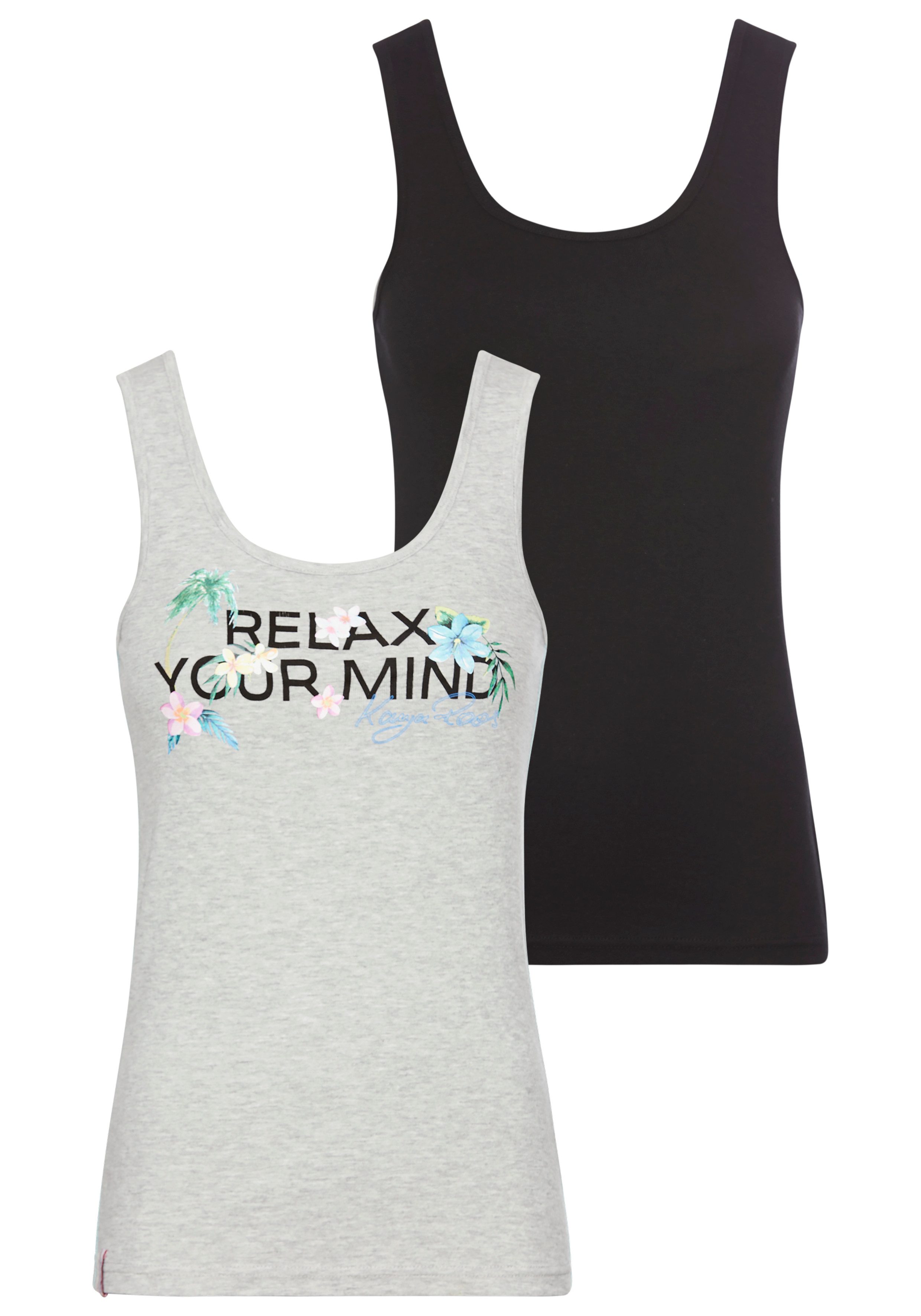 KangaROOS Tanktop (Packung, 2-tlg., 2er-Pack) 1x günstig online kaufen