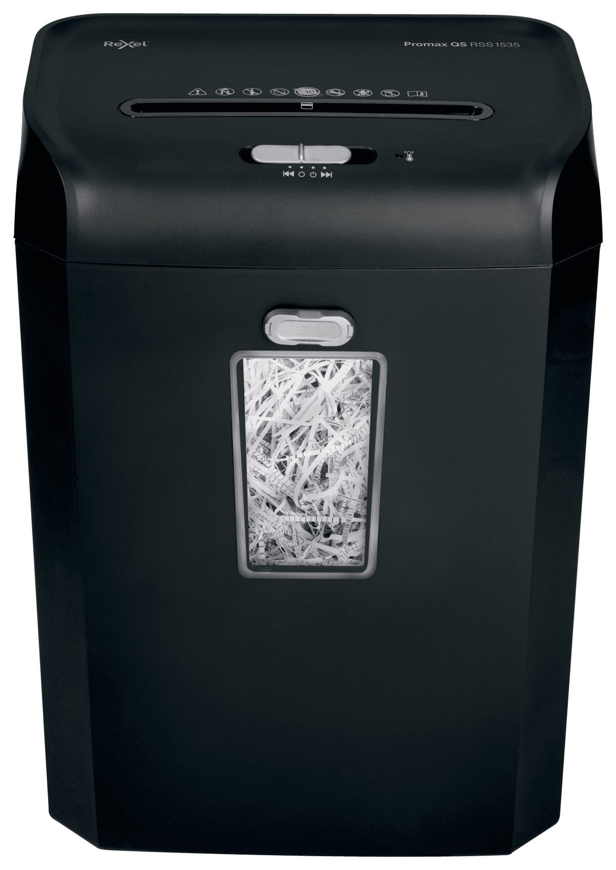 REXEL Reißwolf ProMax QS RSS1535, Streifenzerkleinerung, 22 cm, 6 mm, 35 l, 58 dB, Sc