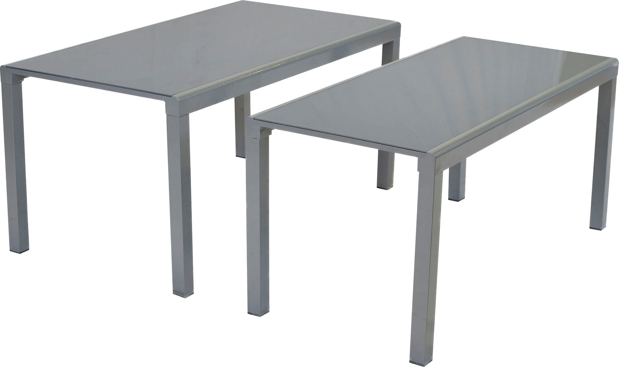 160/320 Gartentisch x auch separat Flex erweiterbar, BxT: aufstellbar ca. Ausziehtisch, cm, MERXX 89/75