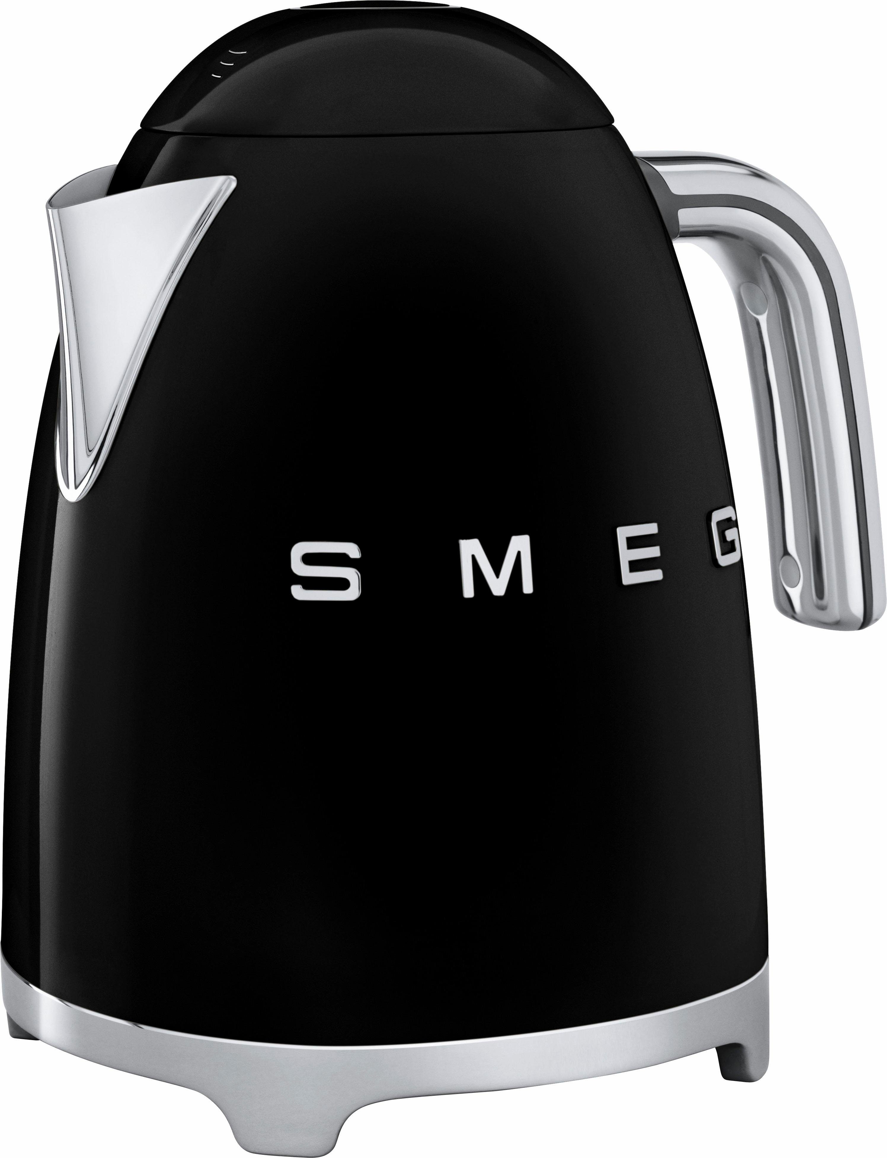 Smeg Wasserkocher KLF01BLEU, 1,7 Liter, 2400 Watt, schwarz online