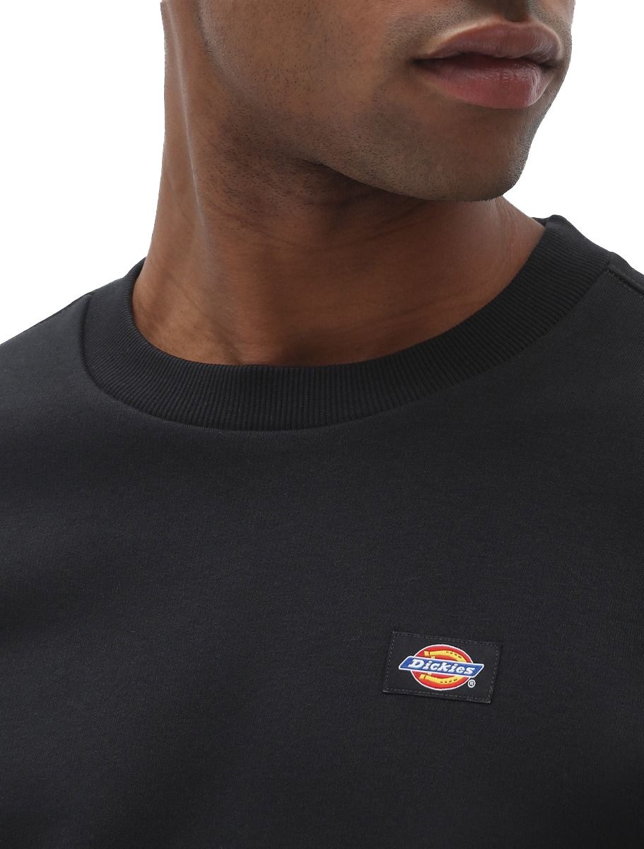 Dickies Sweater Oakport (1-tlg., kein Set) Ikonisches, gewebtes Dickies-Logo auf der Brust