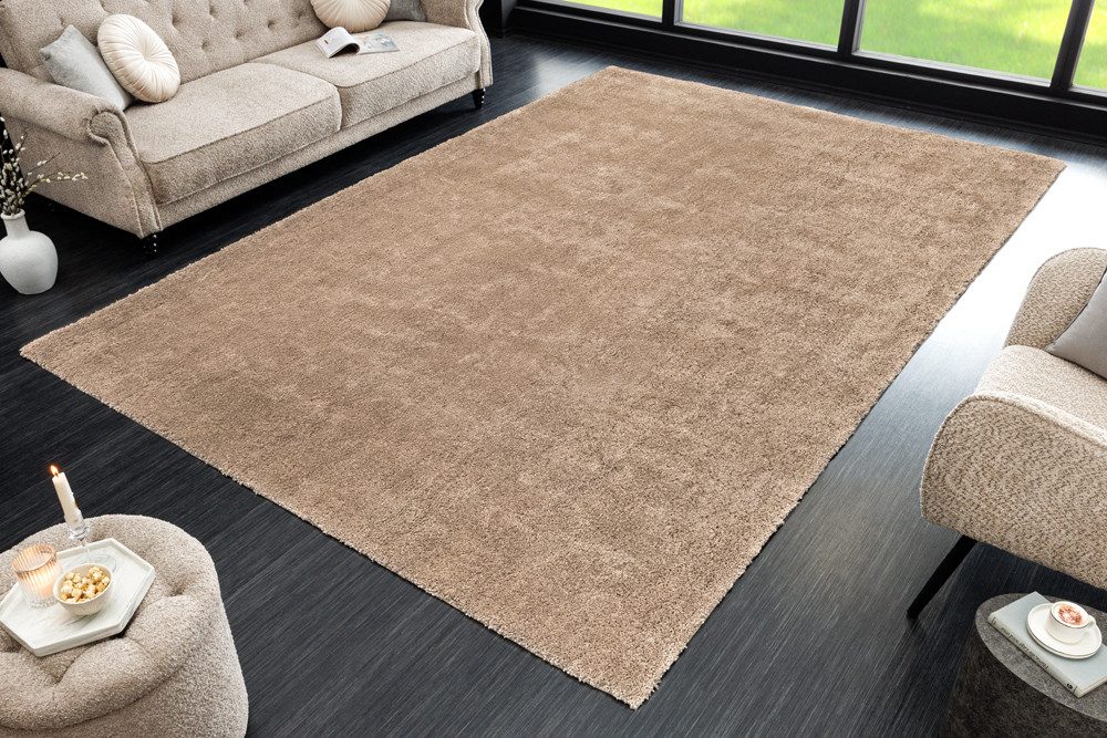 riess-ambiente Hochflor-Teppich CLOUD 9 230x160cm beige günstig online kaufen