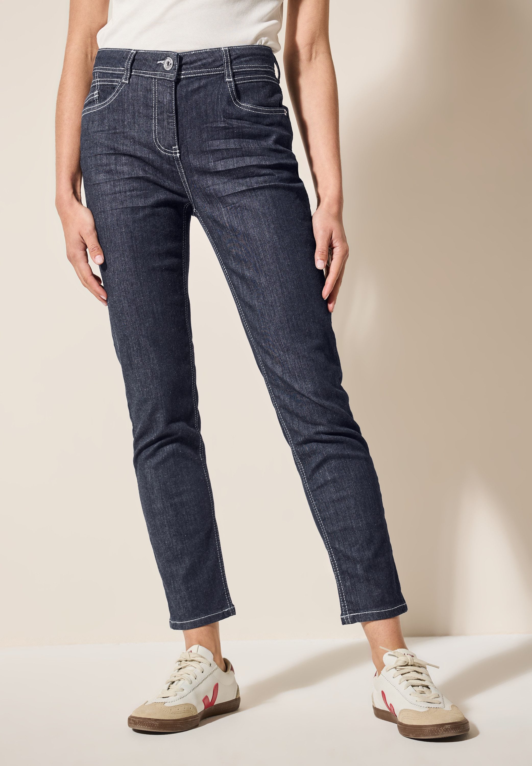 Cecil Slim-fit-Jeans, High Waist günstig online kaufen