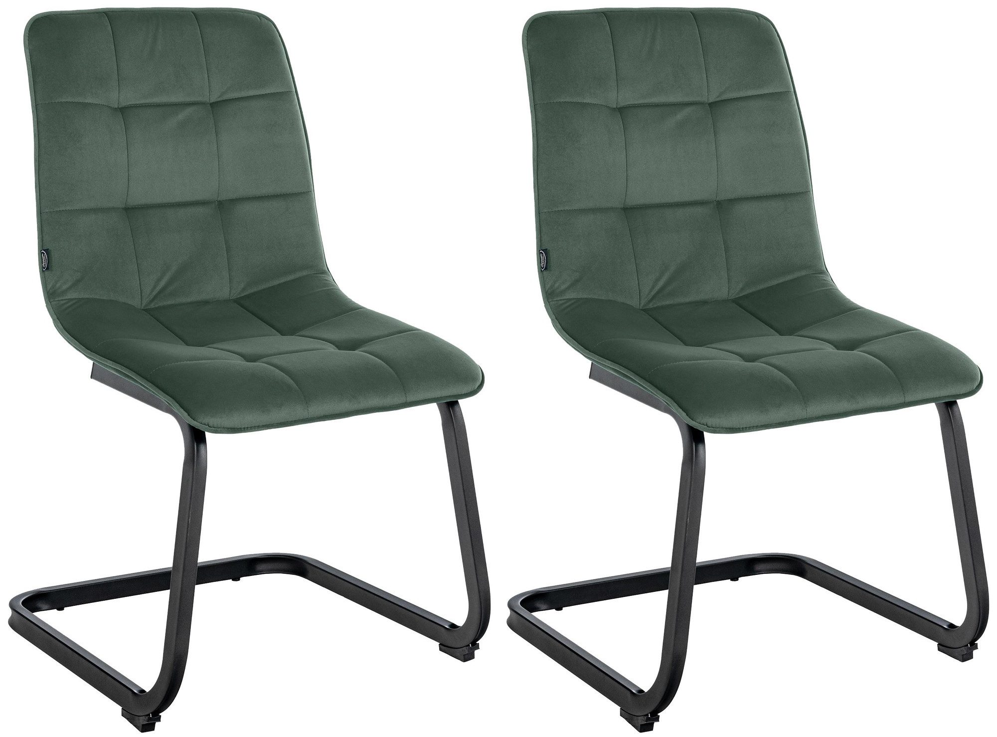CLP Esszimmerstuhl Vermont (2er Set), Freischwinger günstig online kaufen