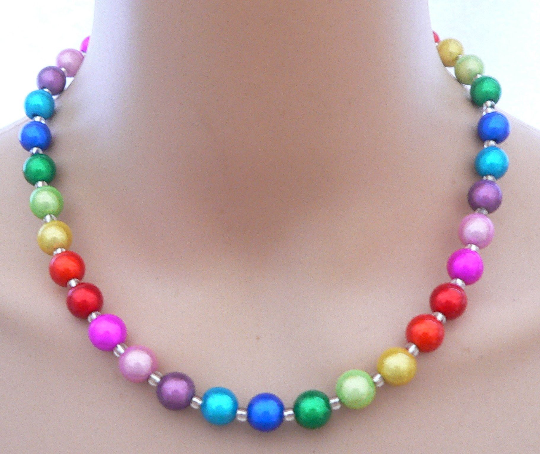 traumschmuck Perlenkette 149d Halskette Zauber Perle 3D Effekt glänzend 10m günstig online kaufen