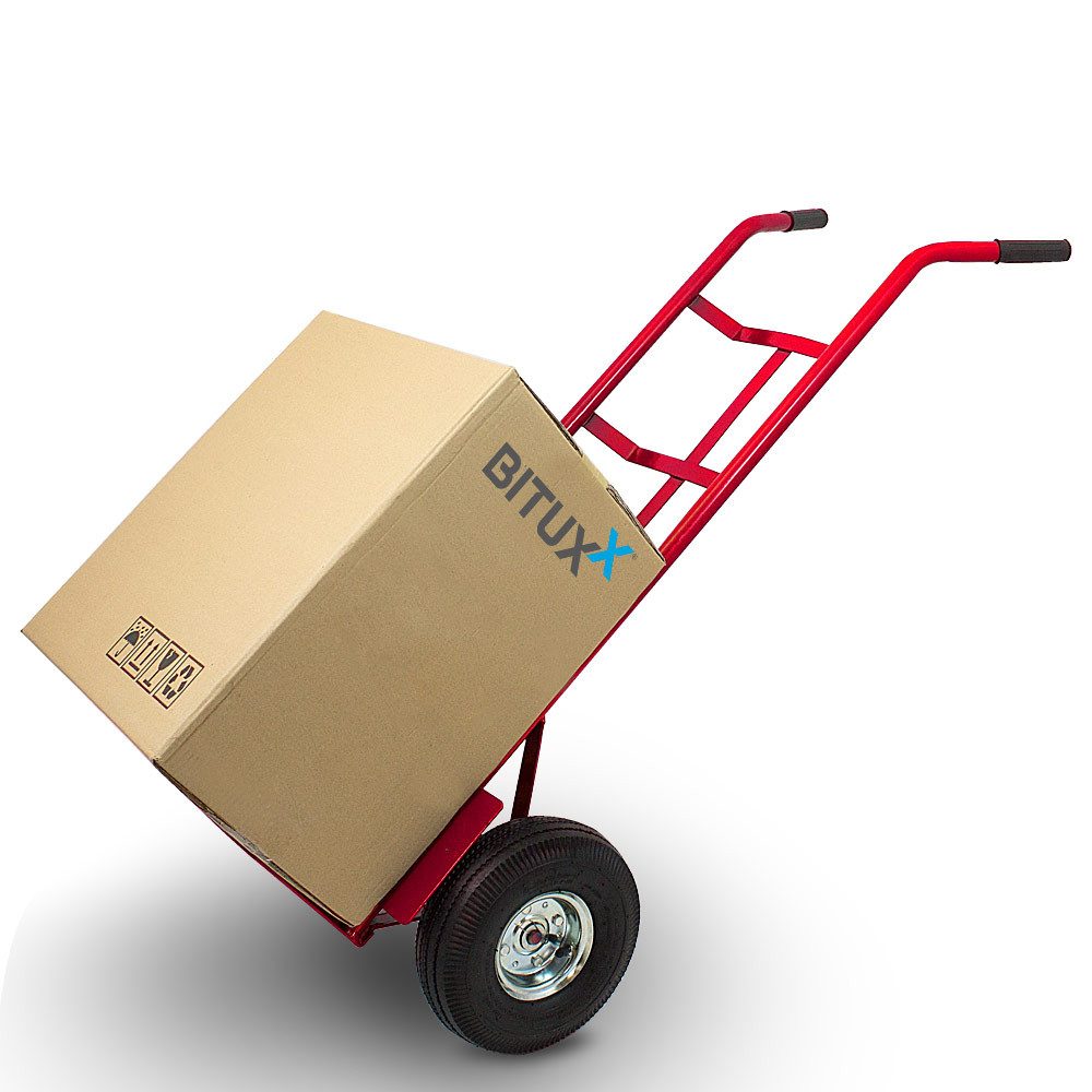 Bituxx Sackkarre 200kg Rot, (MS-19620), Tragkraft 200kg