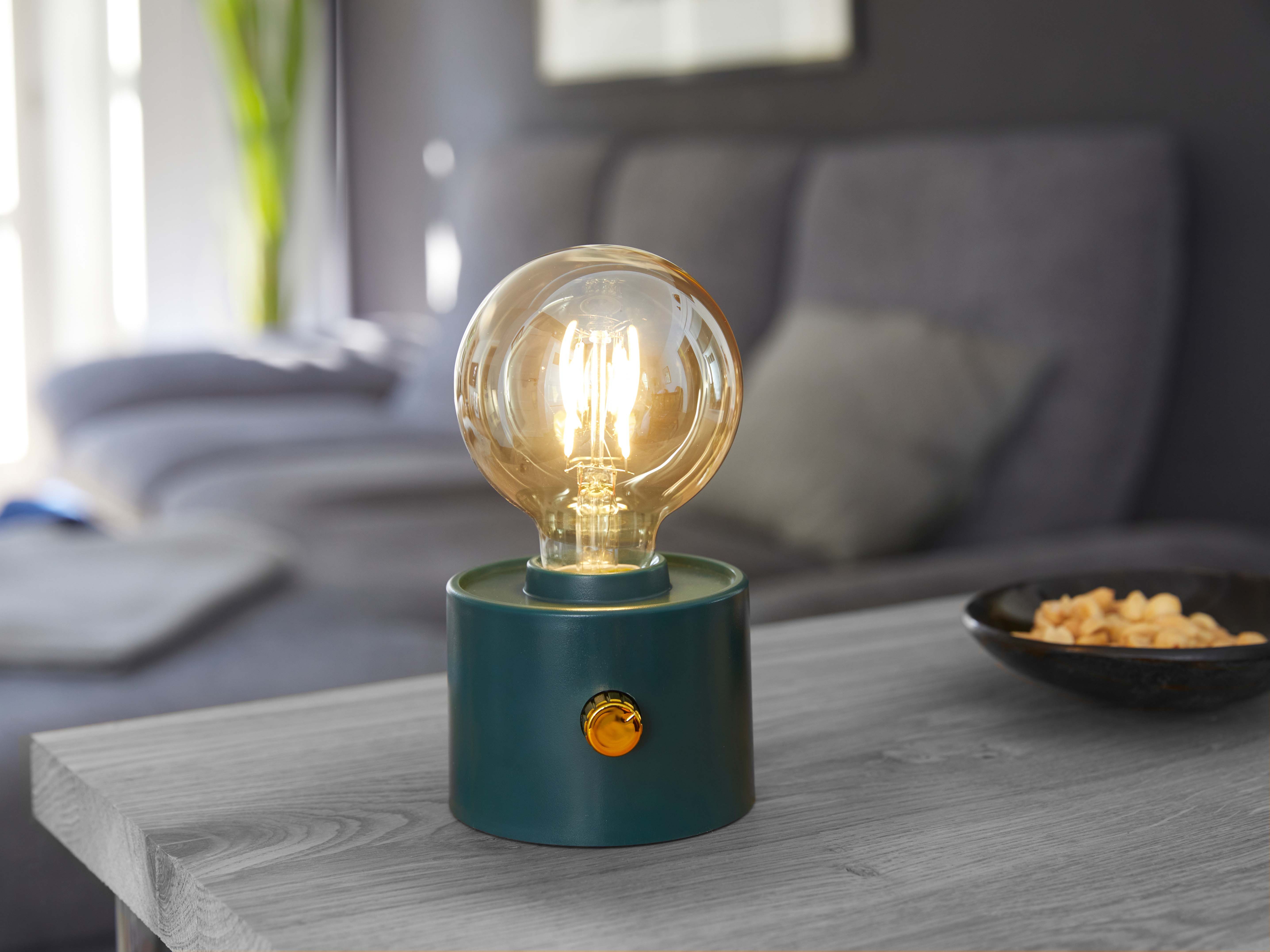 Northpoint LED Nachttischlampe Vintage Akku LED Tischlampe mit USB-C dimmba günstig online kaufen
