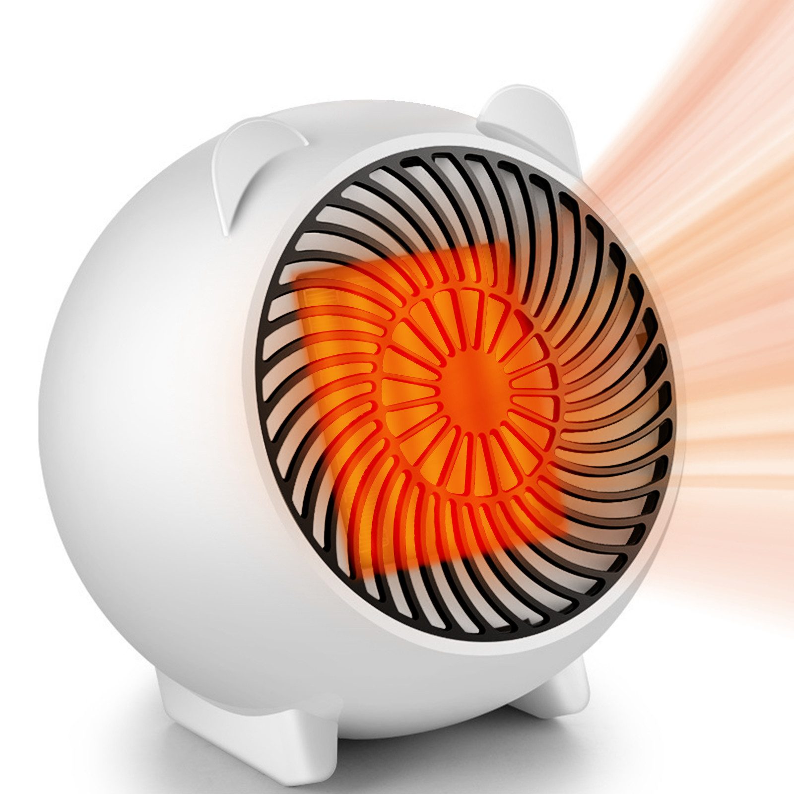 Nettlife Heizlüfter Heizstrahler 500/1000W PTC Keramikheizer günstig online kaufen