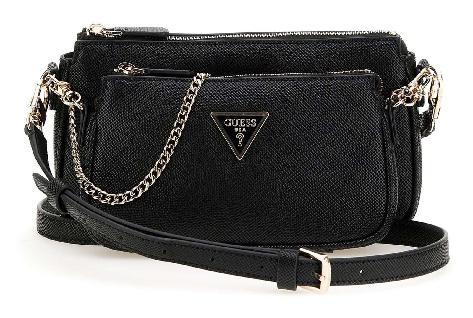 Guess Umhängetasche Double Pouch Crossbody Bag (Set, 2-tlg) günstig online kaufen