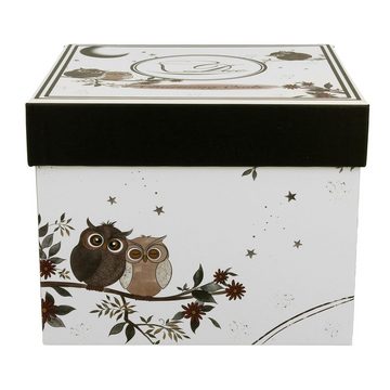MamboCat Tasse Charming Owls Tasse + Untertasse für 2 Personen 200ml