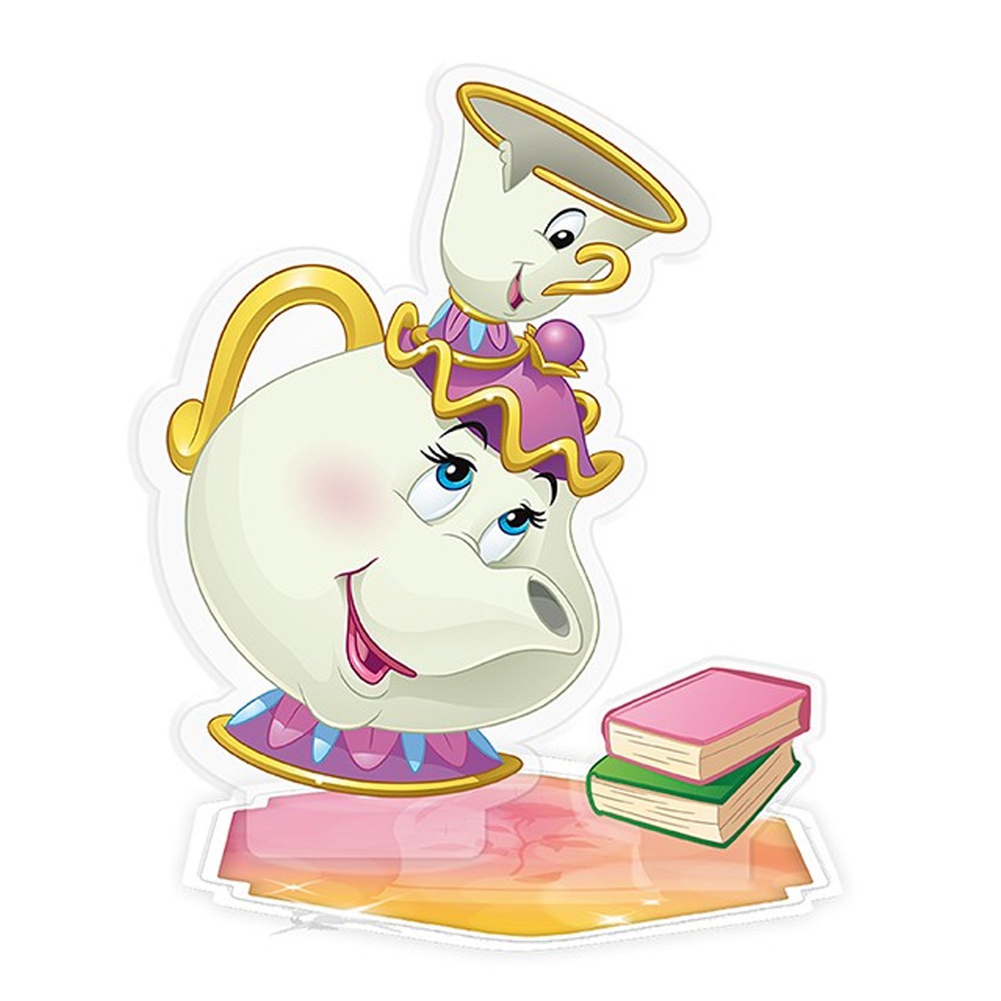 ABYstyle Dekofigur Madame Pottine & Tassilo Acryl Figur - Disney Die Schöne und das Biest