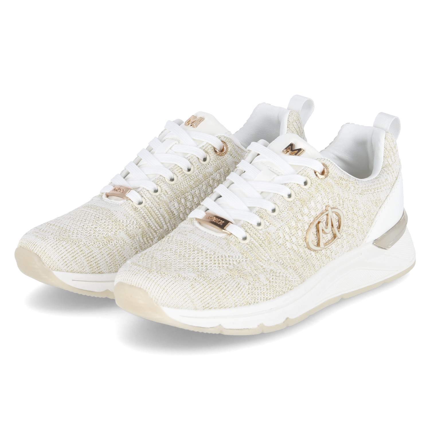 Mexx Mexx MI001009151W3001 Damen Textil & Synthetik weiss Schnürschuh günstig online kaufen