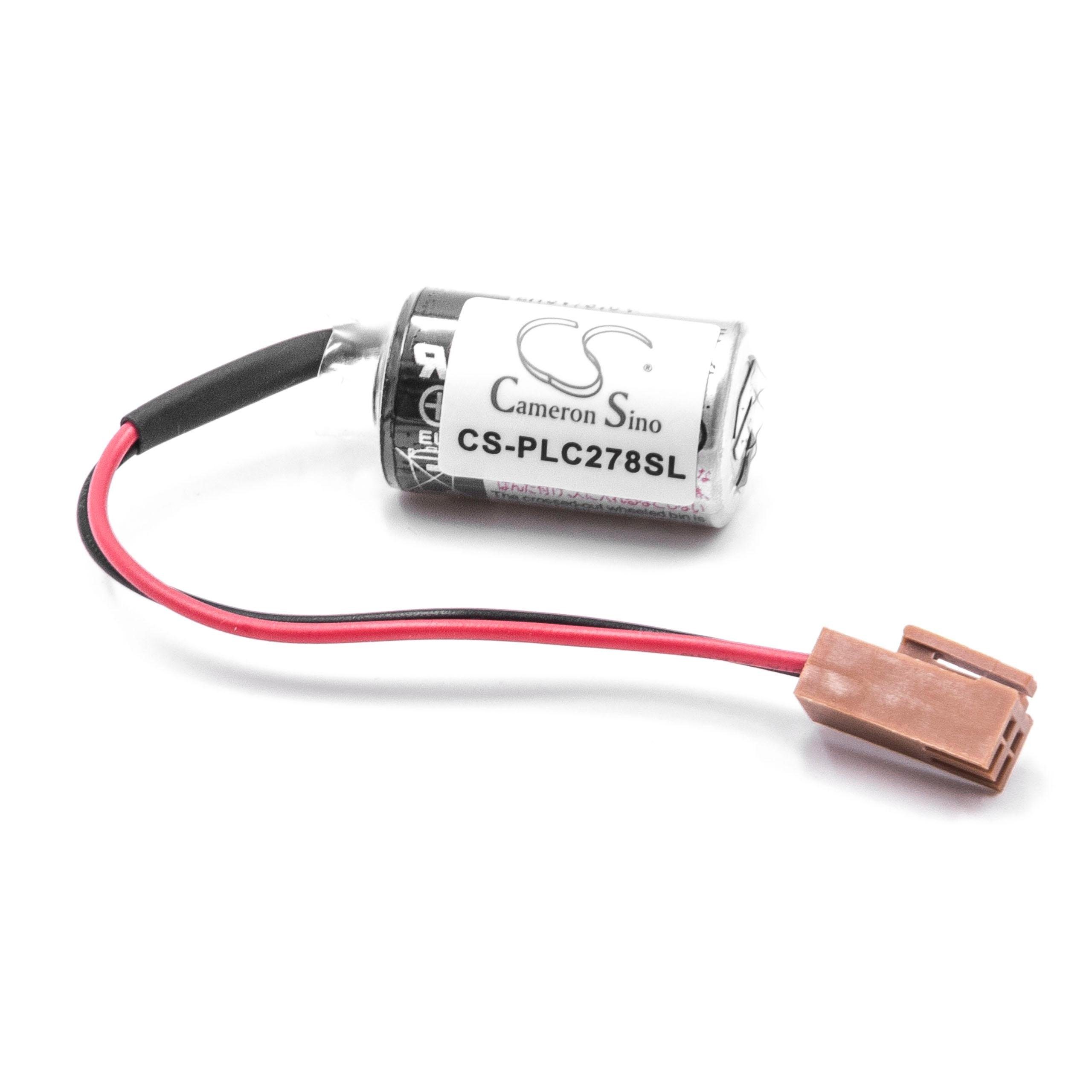 vhbw Batterie, (3,6 V), Ersatz für ER3V/3.6V, FBT020A, FBT030A, LS14250-MR, NP8P-BT für | Batterien