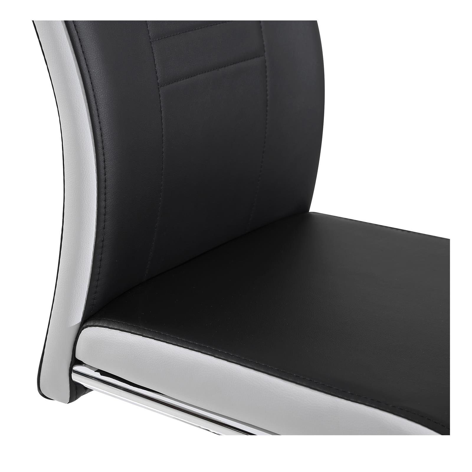 CARO-Möbel Esszimmerstuhl LOANO (4 St), Küchenstuhl Schwingstuhl 4er Set, M günstig online kaufen