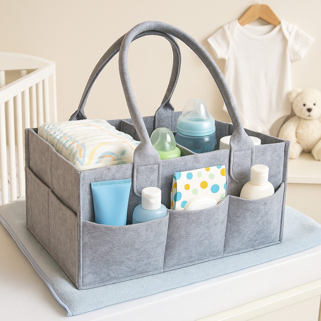 BLACKROCK Allzweckkorb Wickeltisch Organizer, Filztasche für Kinderwagen, A günstig online kaufen