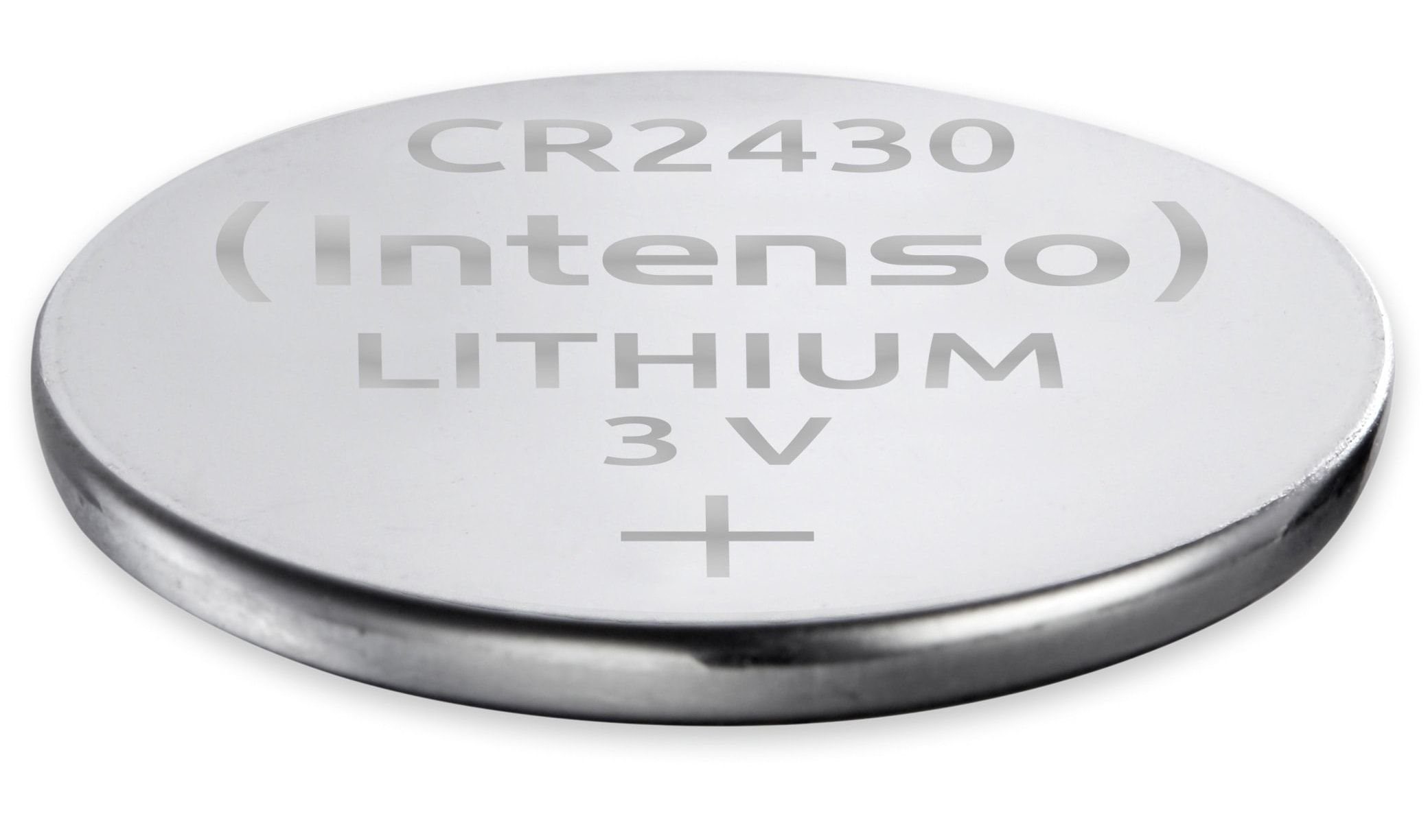 Stück 2 Intenso CR2430, Knopfzelle INTENSO Lithium-Knopfzelle
