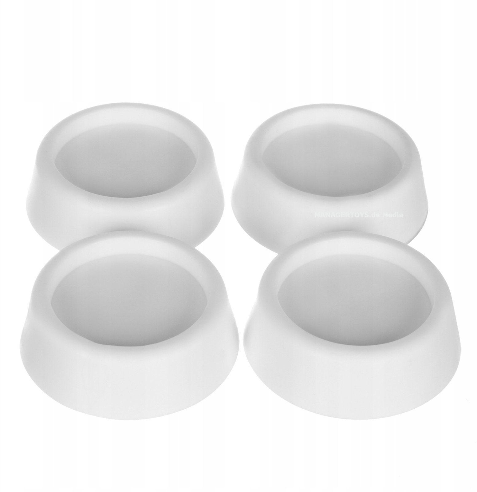 SECUMAX Unterlegscheibe Vier Anti Vibrations Füsse Pads Unterlagen Unterleg Stütz Scheiben