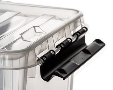 Orthex Stapelbox »Stapelbare Box Smart Store Classic 10 transparent Deckel & Verschluss« (1 St)