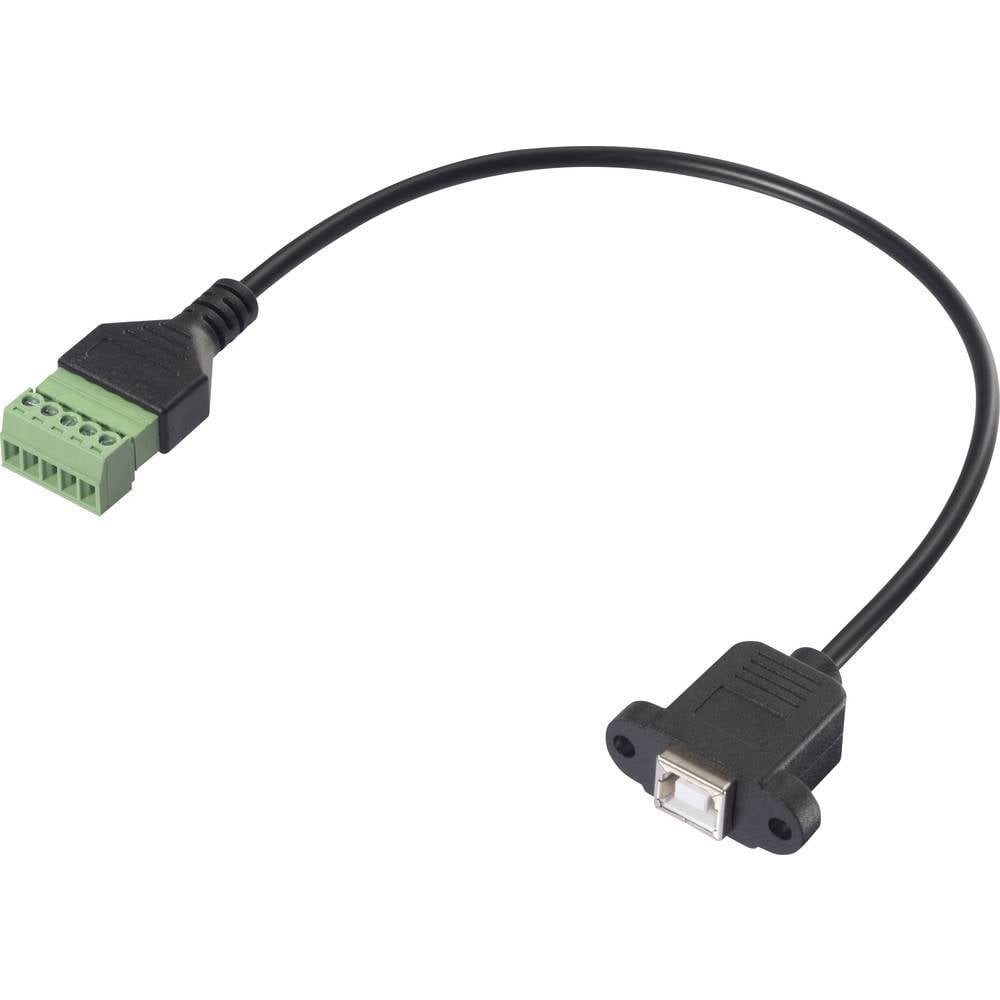 USB-C® Adapterkabel - USB-B®-Buchse auf 5-pol USB-Adapter