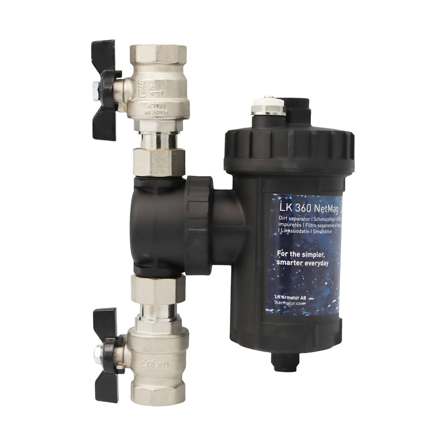 LK Armatur Absperrventil LK 360 Zyklonfilter - Innengewinde G 1” IG