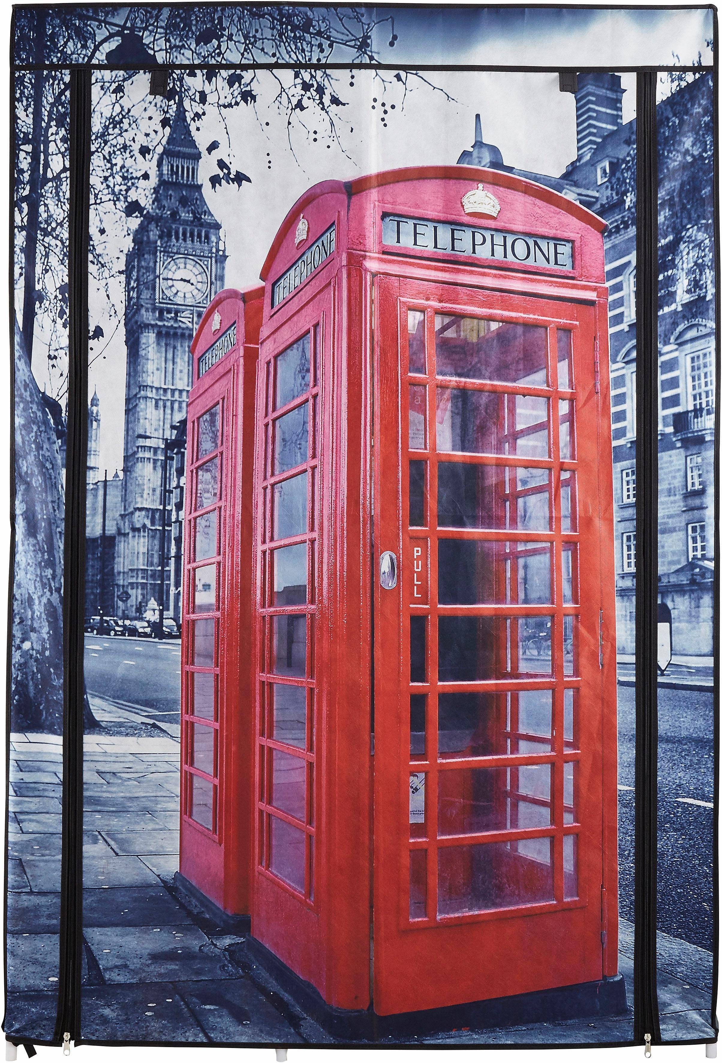 Home affaire Stoffschrank »London«, Dekorativerv Textilschrank online