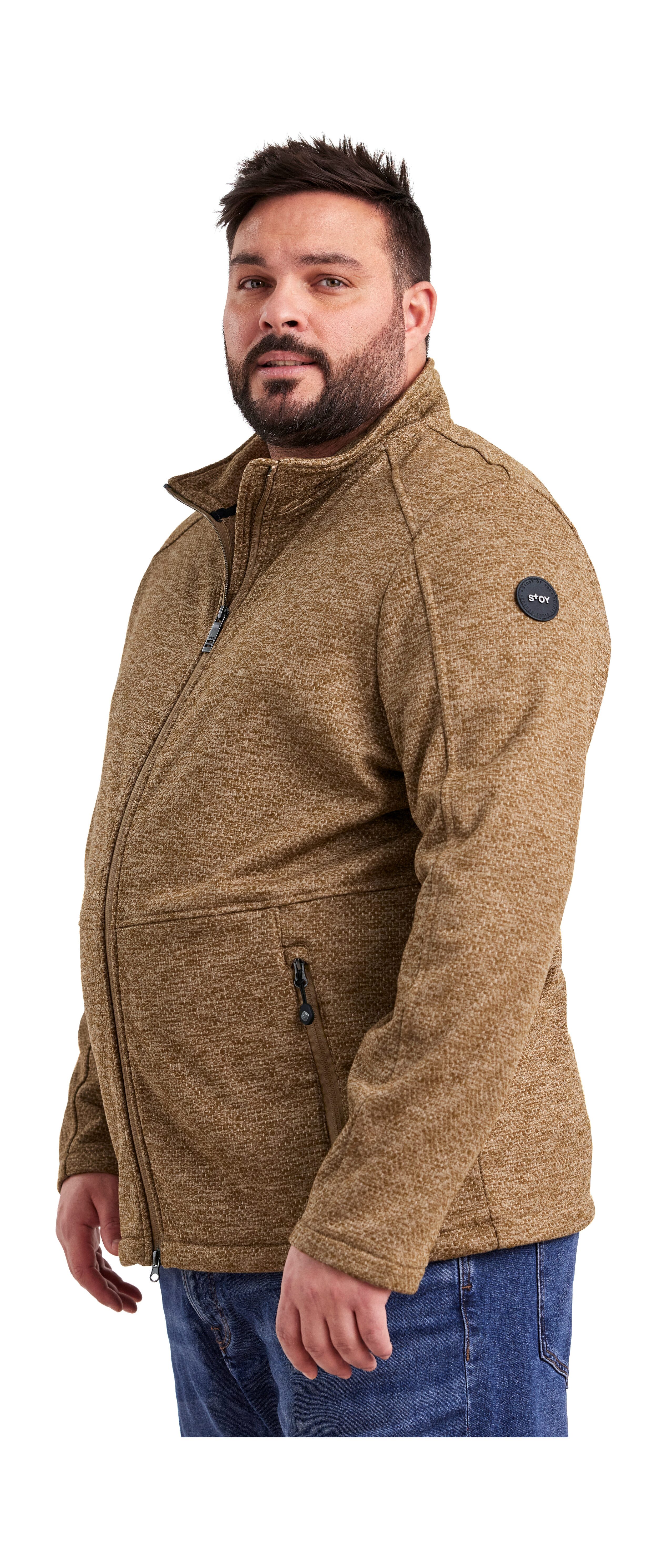 STOY Fleecejacke STS 6 MN KNTFLC günstig online kaufen