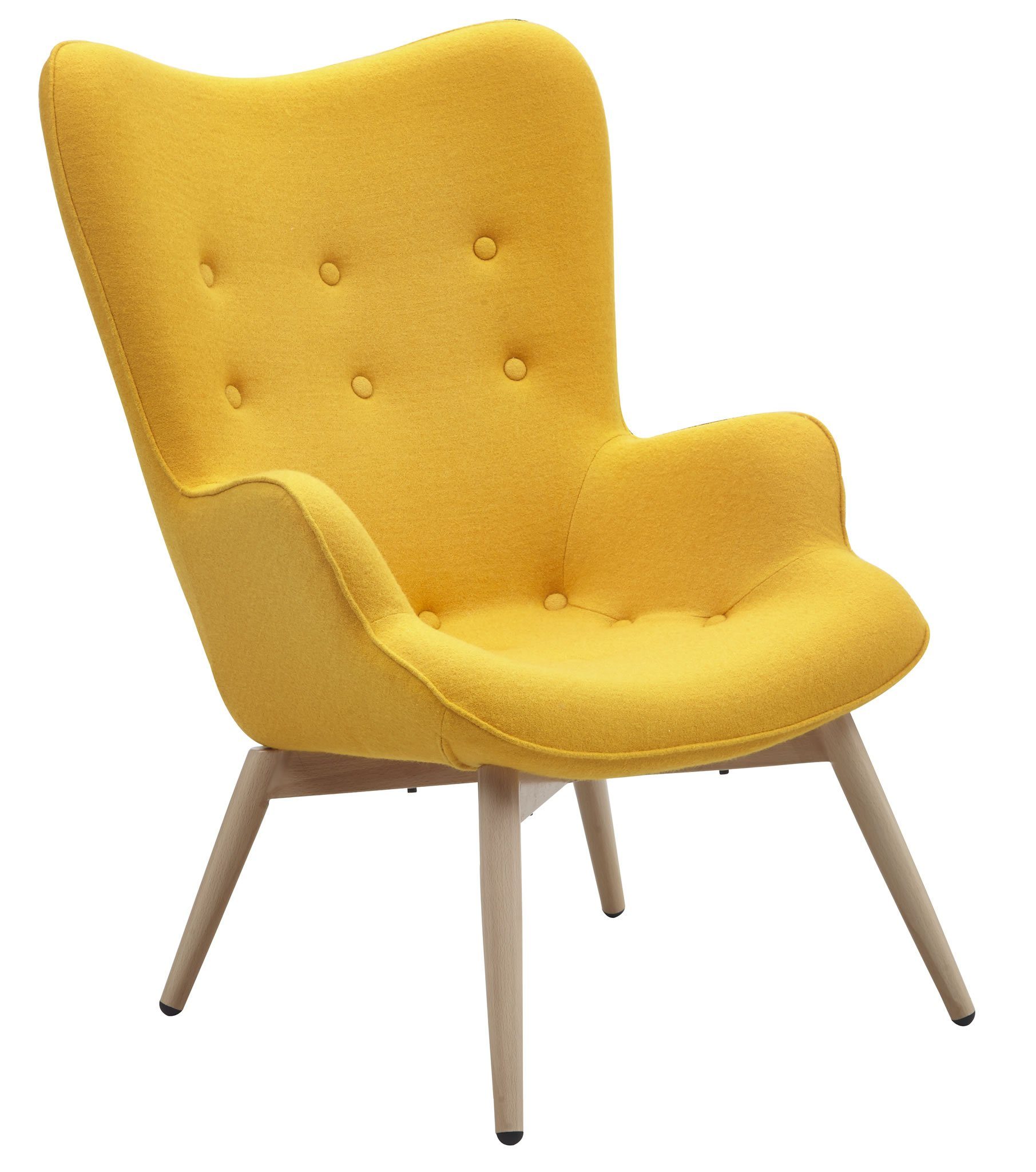 Loungesessel ANJO in gelb