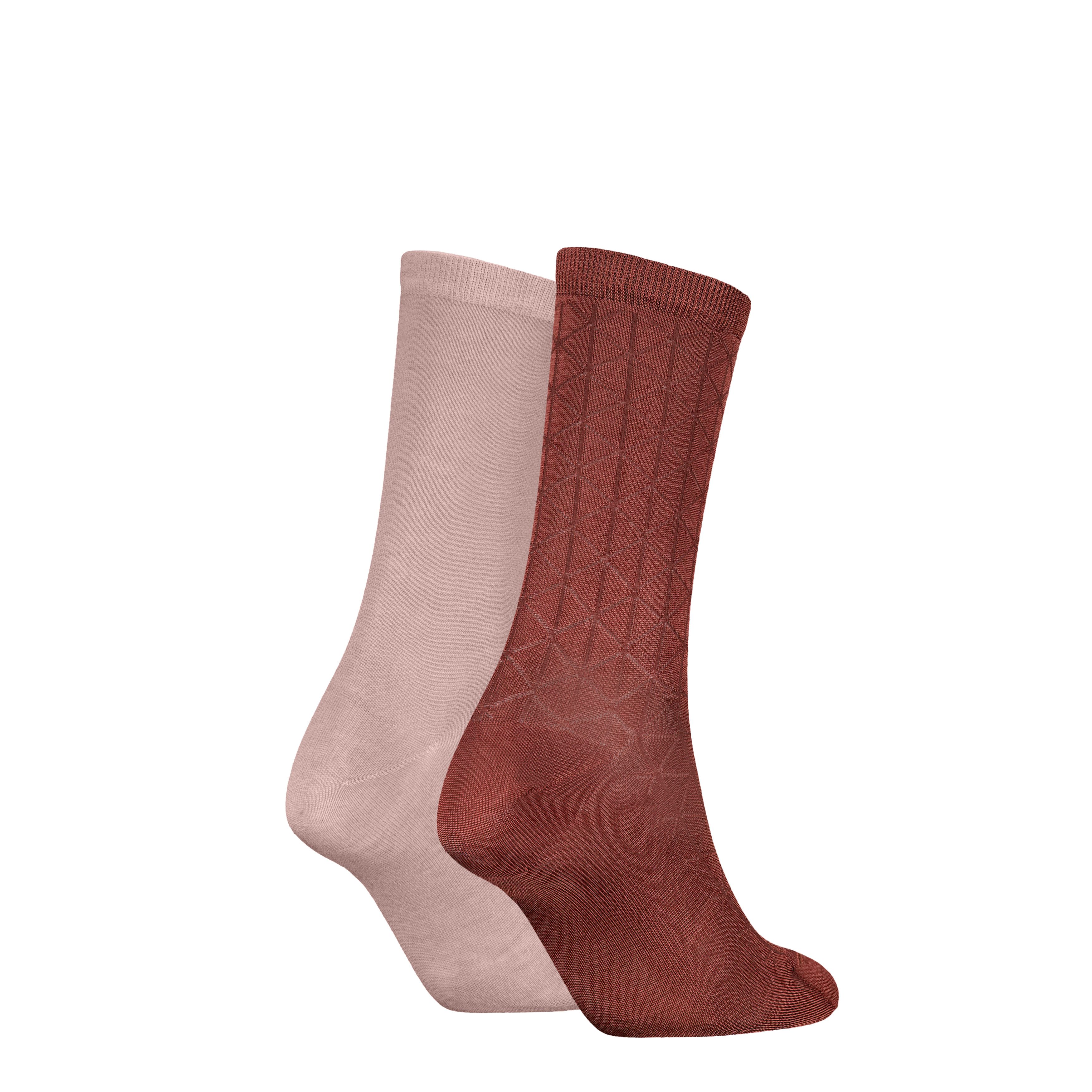 Calvin Klein Socken CK WOMEN SOCK 2P DROPNEEDLE PATTERN (2 Paar)