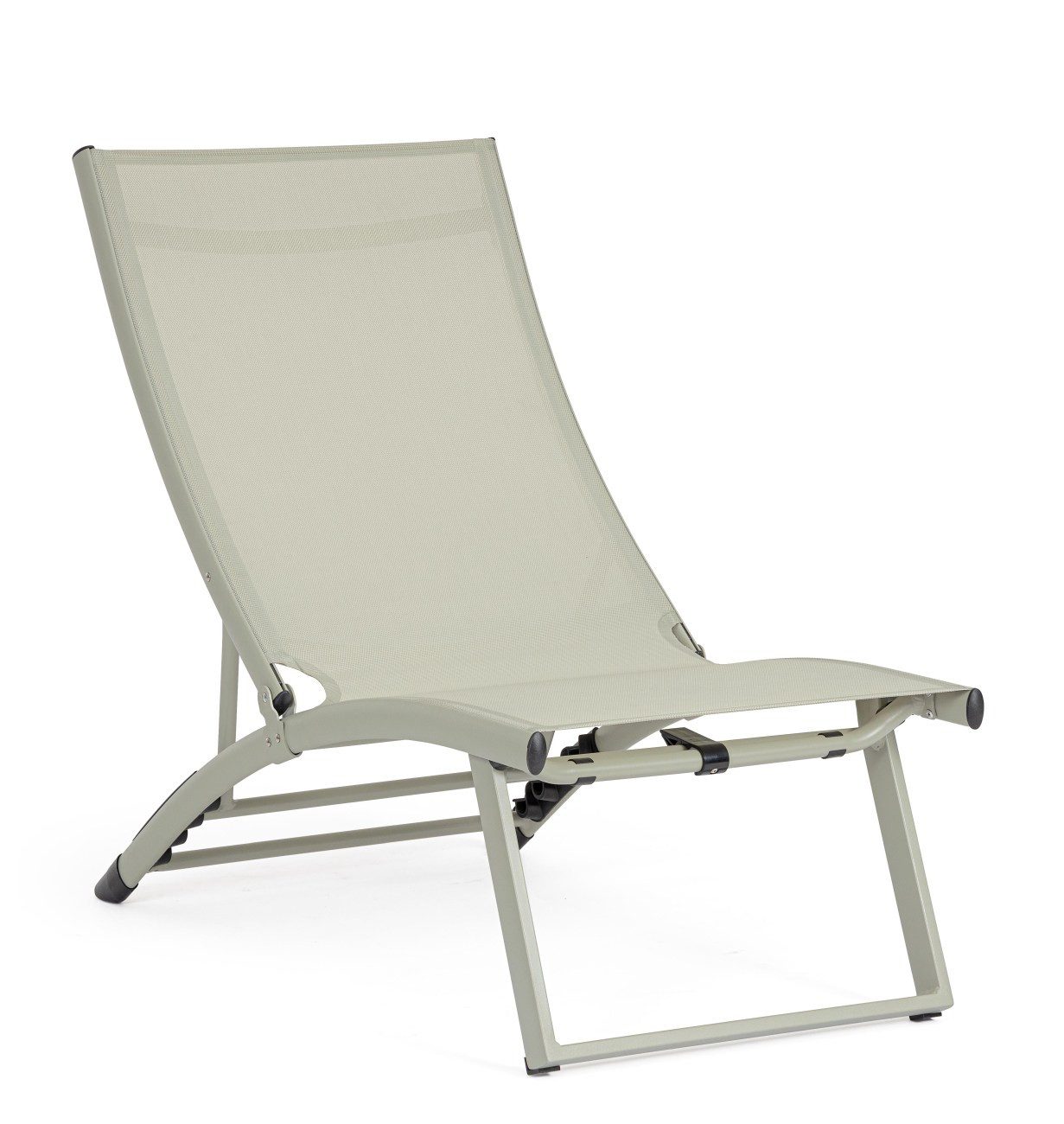 Feeling4Home Gartensessel Taylor 2er-Set aus Aluminium, Breeze, Verstellbare Rückenlehne (4 Positionen) & Klappbar