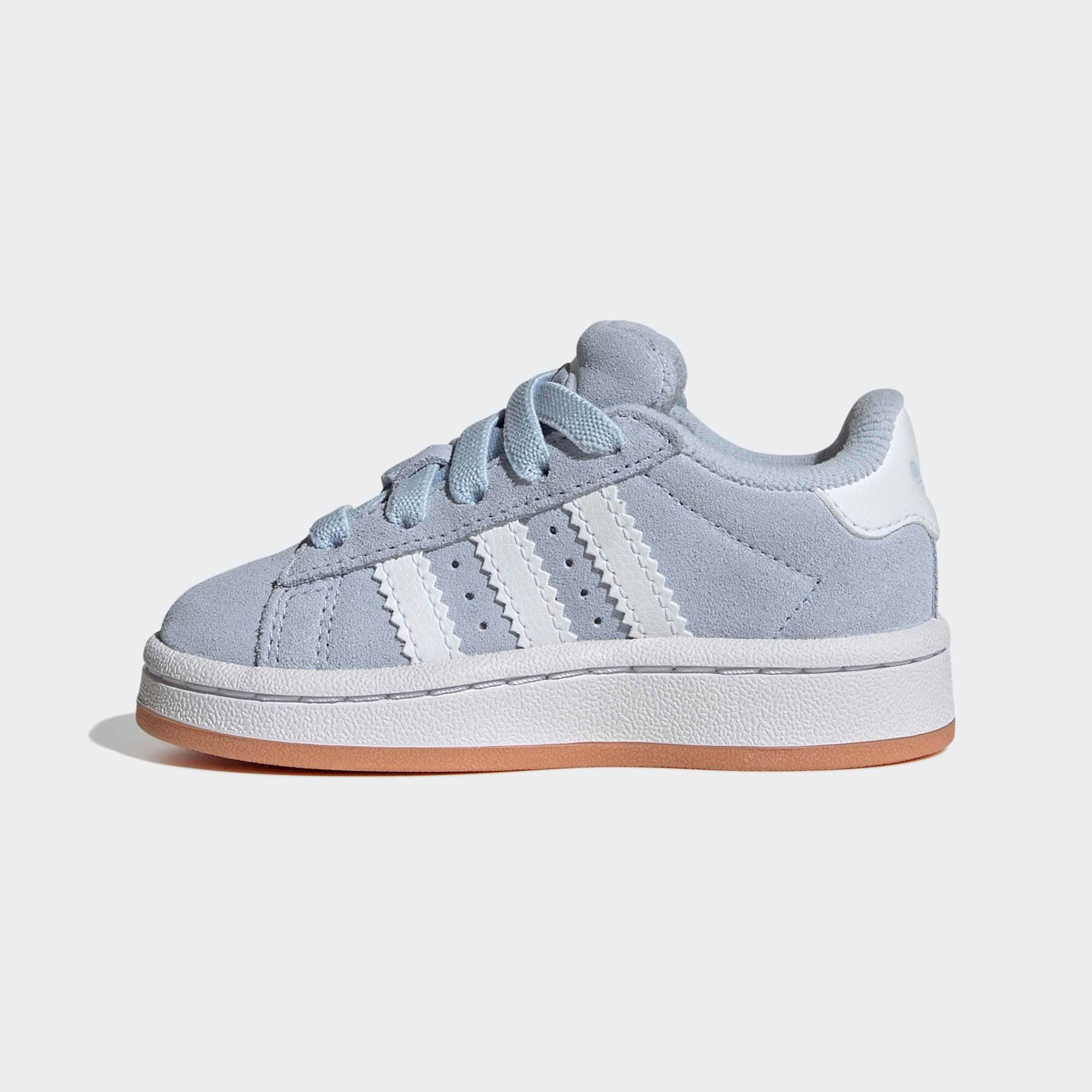 adidas Originals CAMPUS 00S COMFORT CLOSURE ELASTIC LACES KIDS Sneaker für Babys und Kleinkinder aus Leder und Wildleder, mit Gummisohle