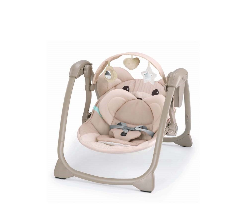 CAM Babywippe CAM Wippe Schaukel mit Spielzeugstange Midi