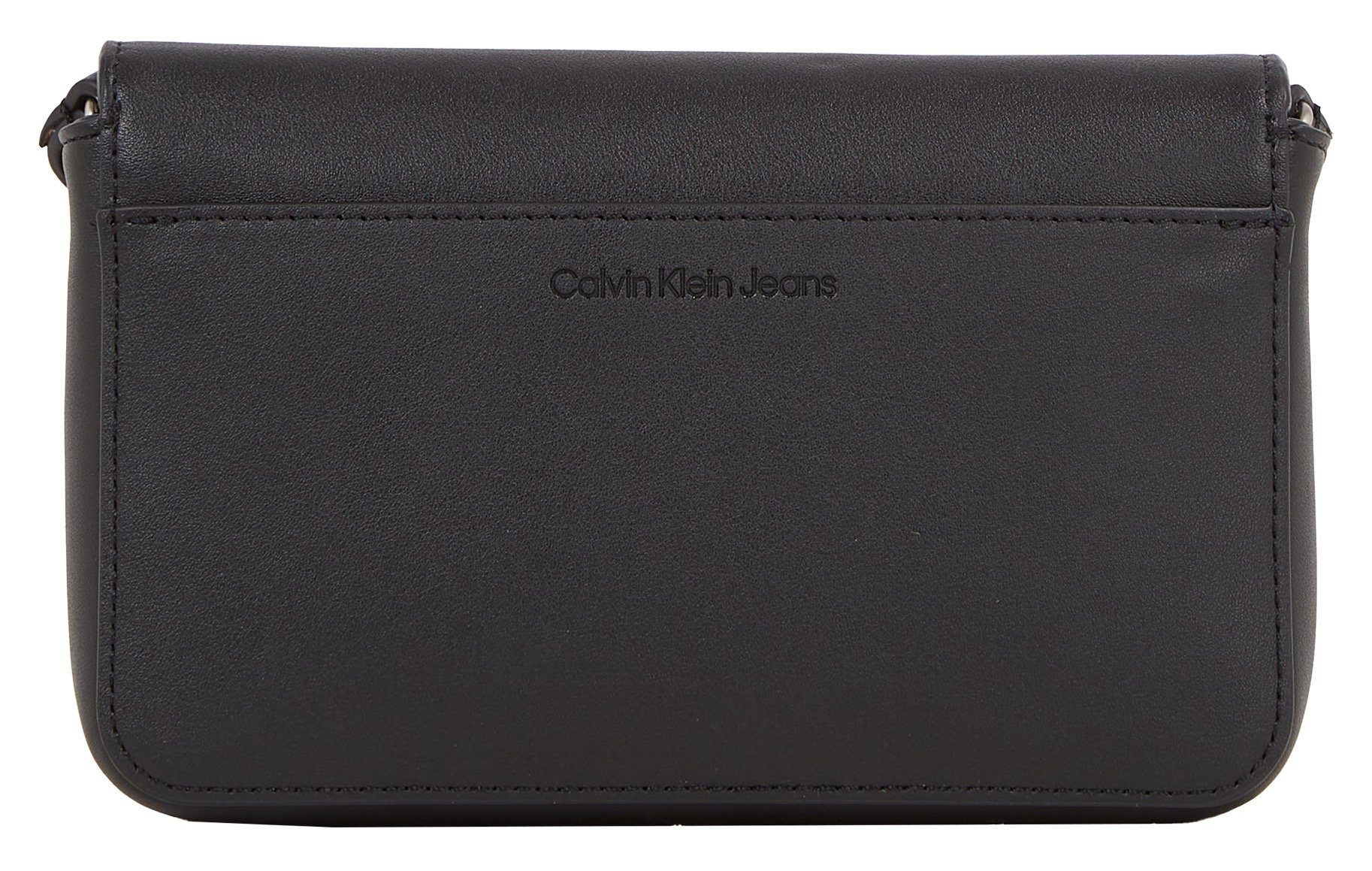 PH Logoschriftzug mit CB19 Logo Jeans Mini Calvin WALLET großflächigem SCULPTED Geldbörse MONO, Black/Metallic Klein Bag