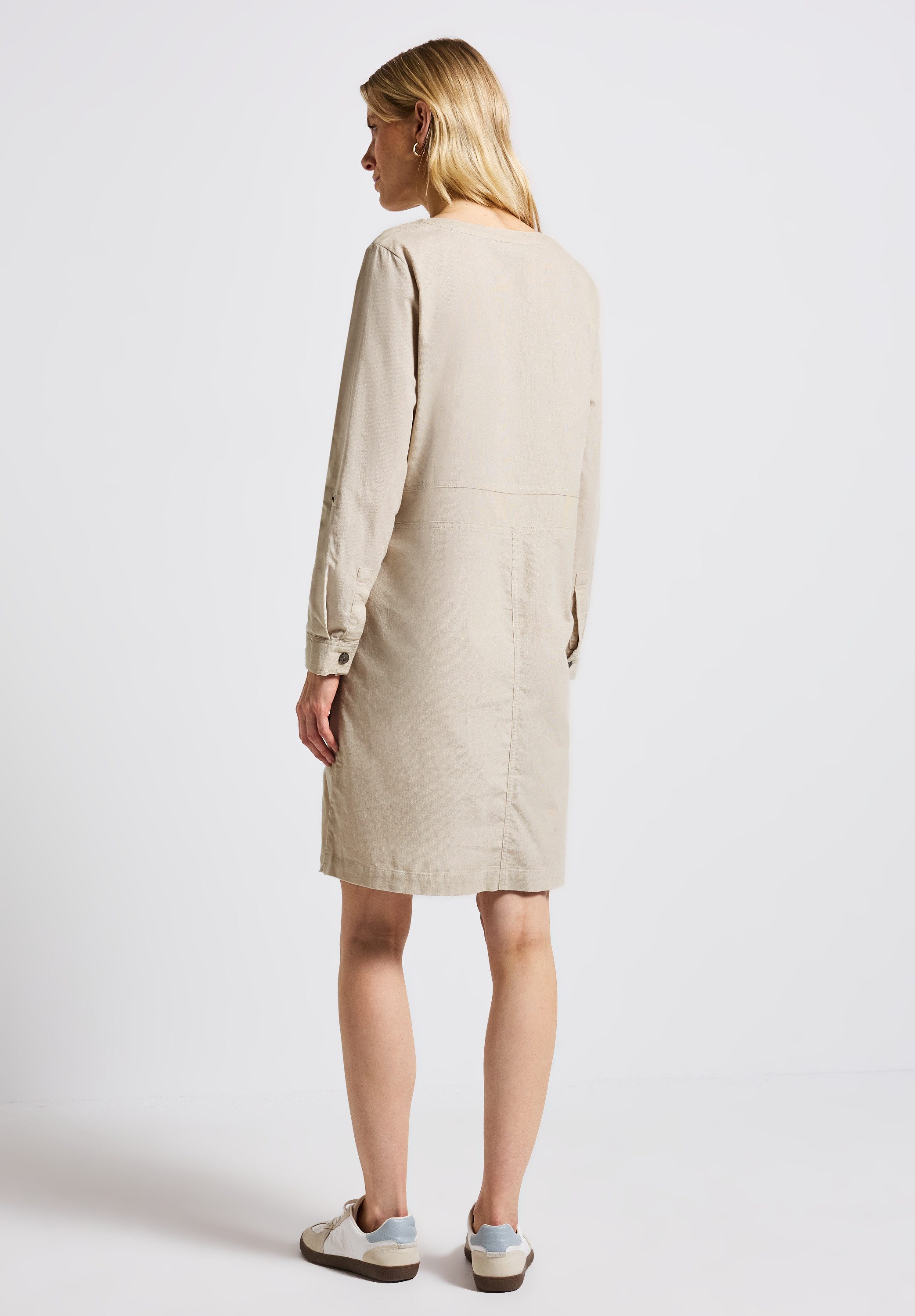 STREET ONE Sommerkleid in Unifarbe günstig online kaufen