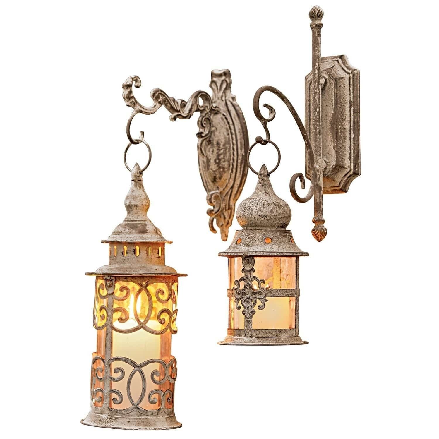 Mirabeau Kerzenlaterne Laterne 2er Set Adéláde antikcreme günstig online kaufen