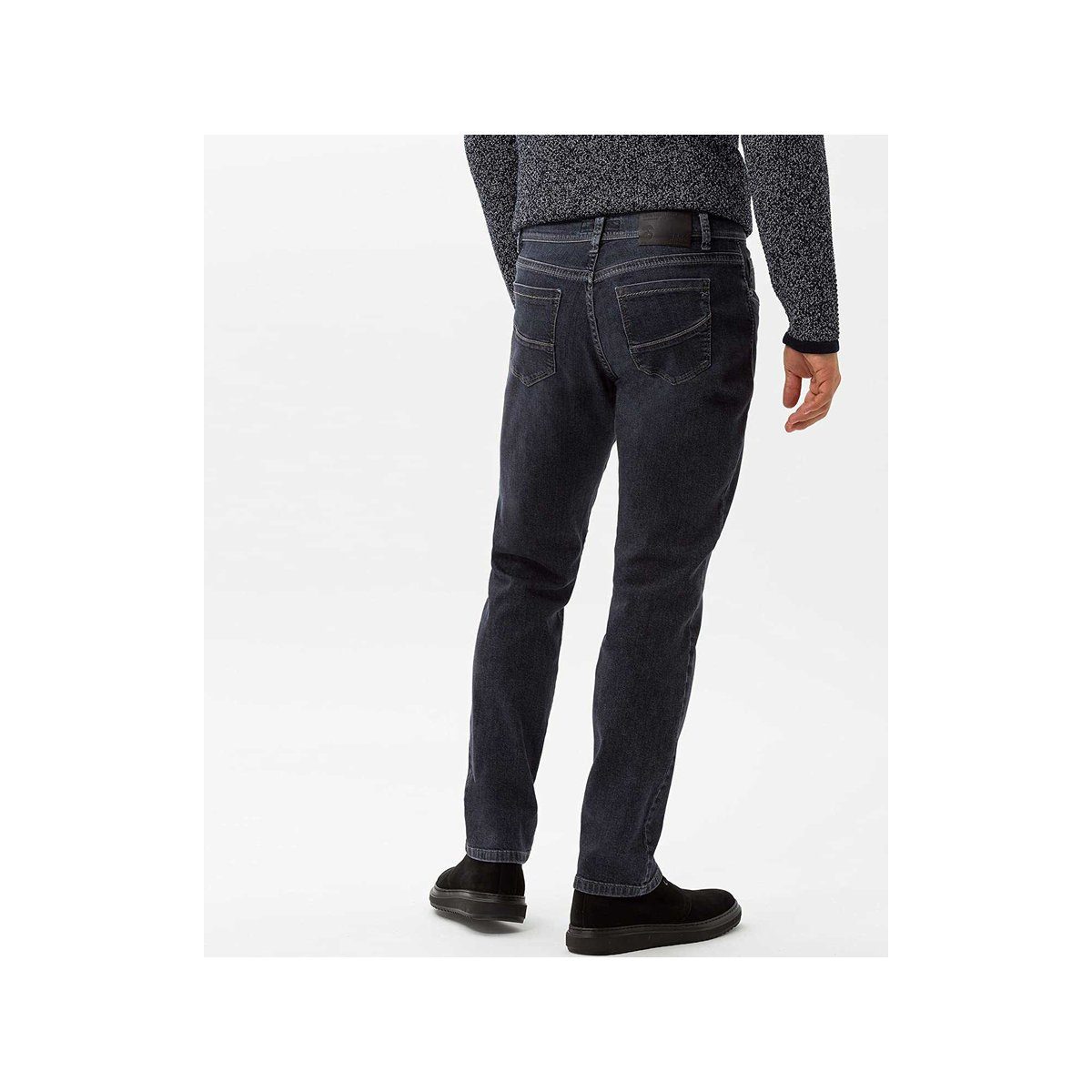 Brax Straight-Jeans schwarz (1-tlg) straight fit