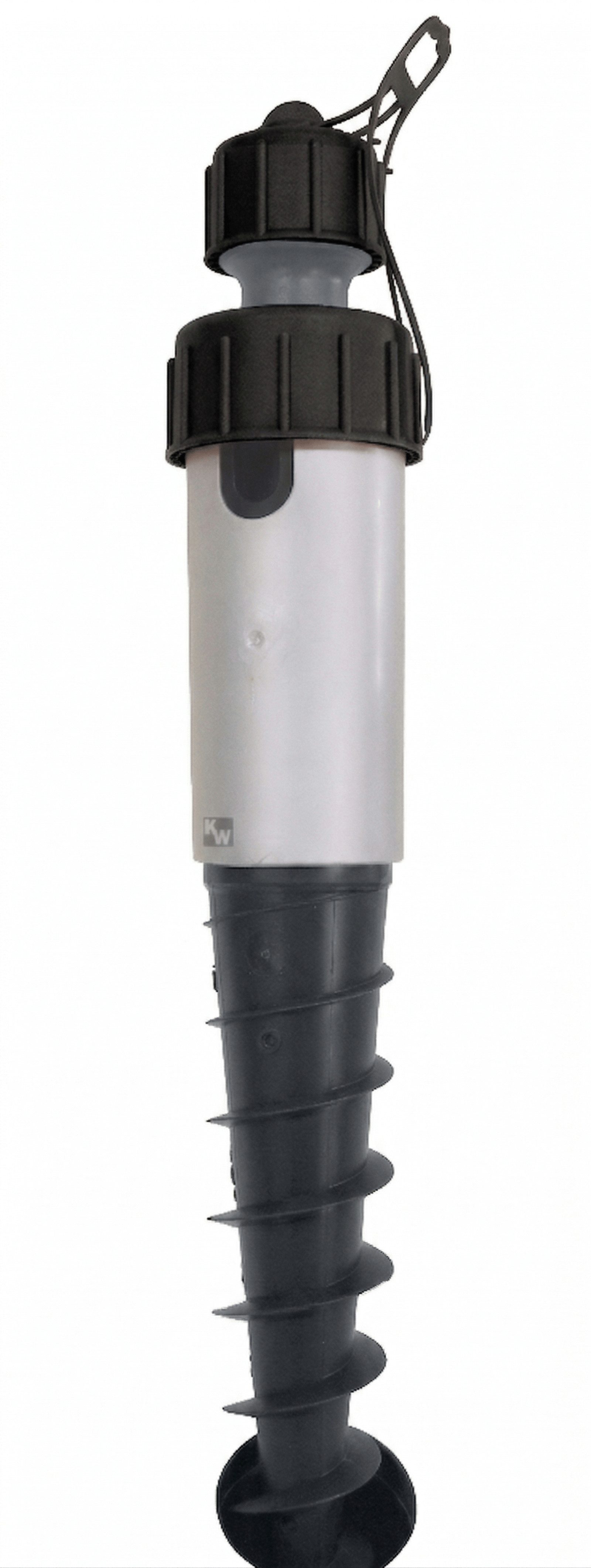 Kai Wiechmann Schirmhalter Hochwertige Bodenhülse für Sonnenschirm als Bodendübel für Schirme, für Stöcke bis Ø 55 mm