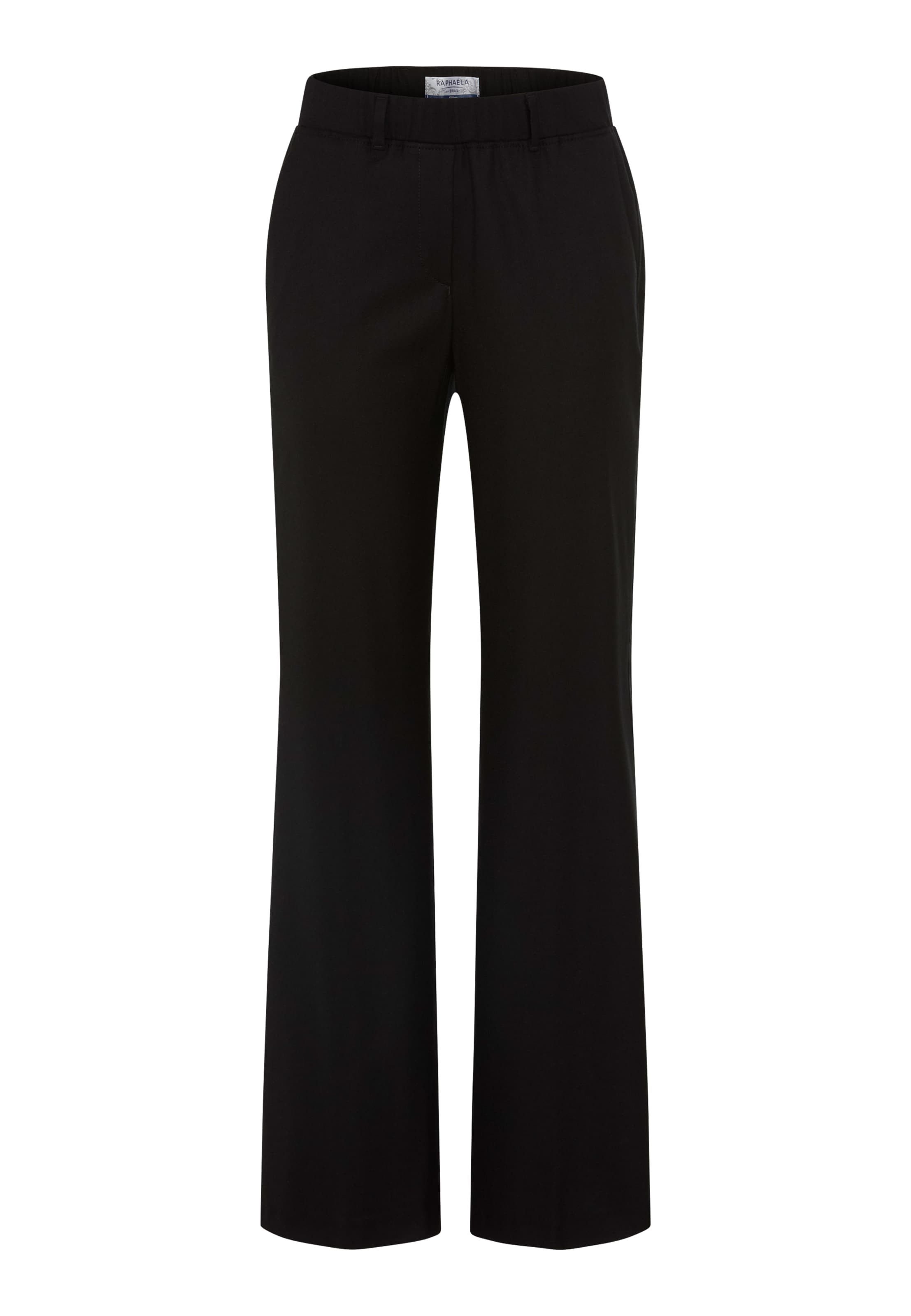 RAPHAELA by BRAX Jogginghose Style PAM FLARED Flanell: Marlenehose im Slim Fit