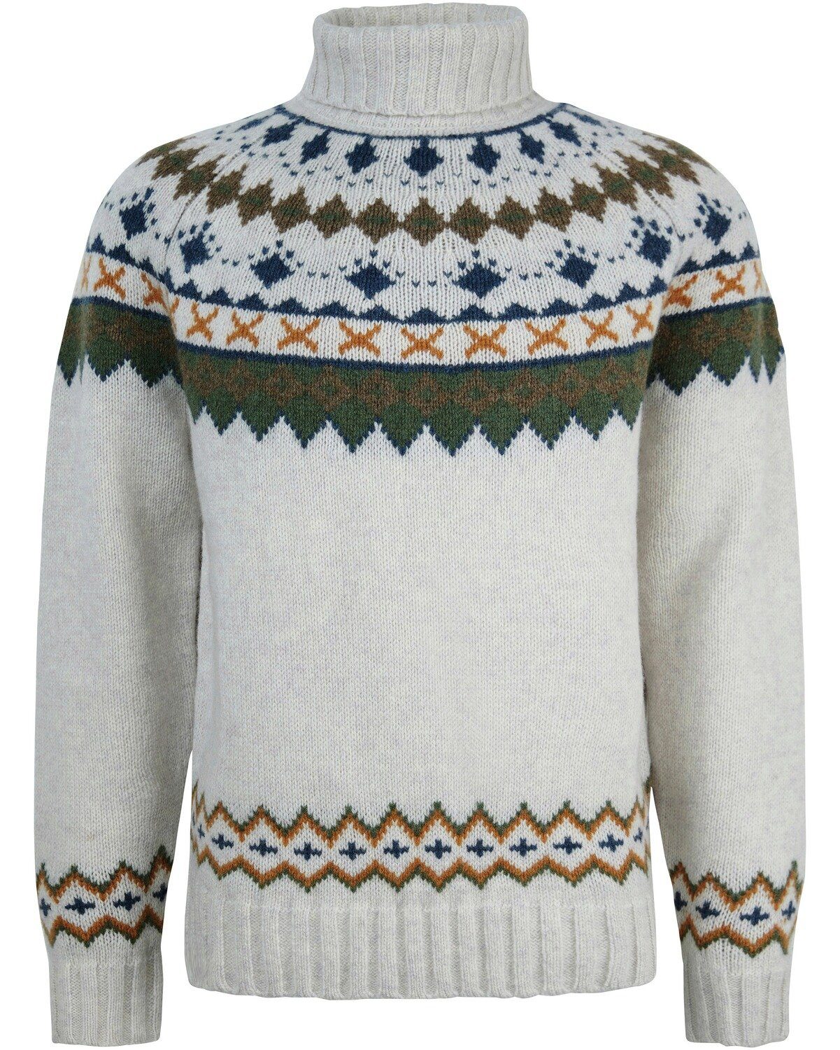 Barbour Strickpullover Rollkragenpullover Roose Fair Isle Rollneck