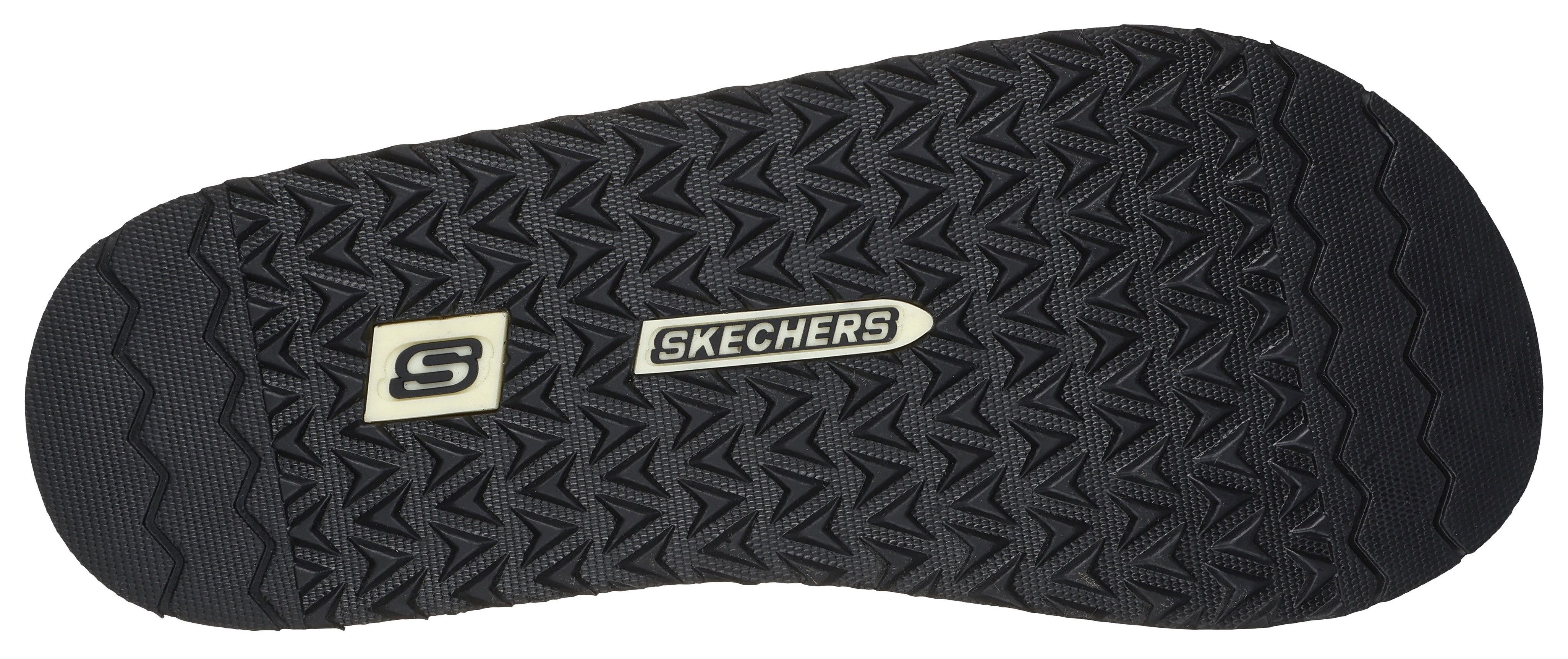 Skechers TANTRIC-COPANO Zehentrenner, Sommerschuh, Schlappen, Poolslides, günstig online kaufen