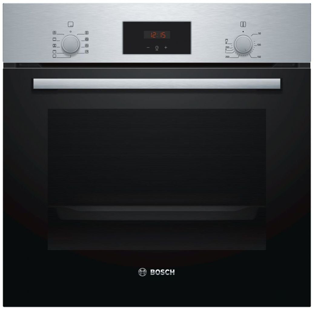 BOSCH Backofen-Set Teleskopauszug 3D-Heißluft + PKM Flex-Induktionskochfeld autark 60cm