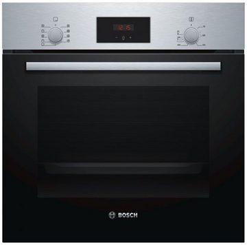 BOSCH Induktions Herd-Set Backofen mit Induktionskochfeld autark 60cm Teleskopauszug 3D-Heißluft