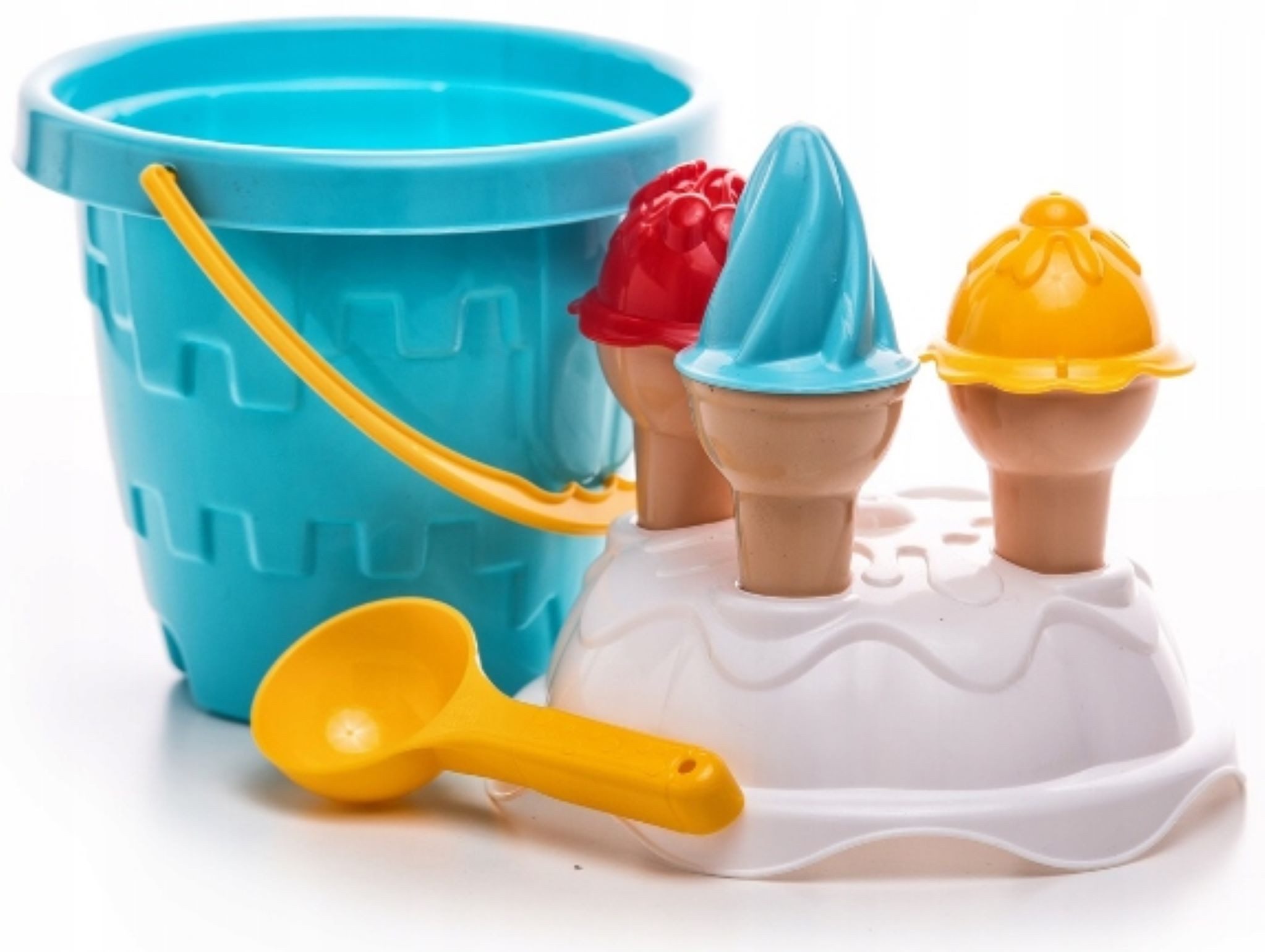 Festivalartikel Sandkasten Großes Sandspielzeug-Set mit Eimer, günstig online kaufen