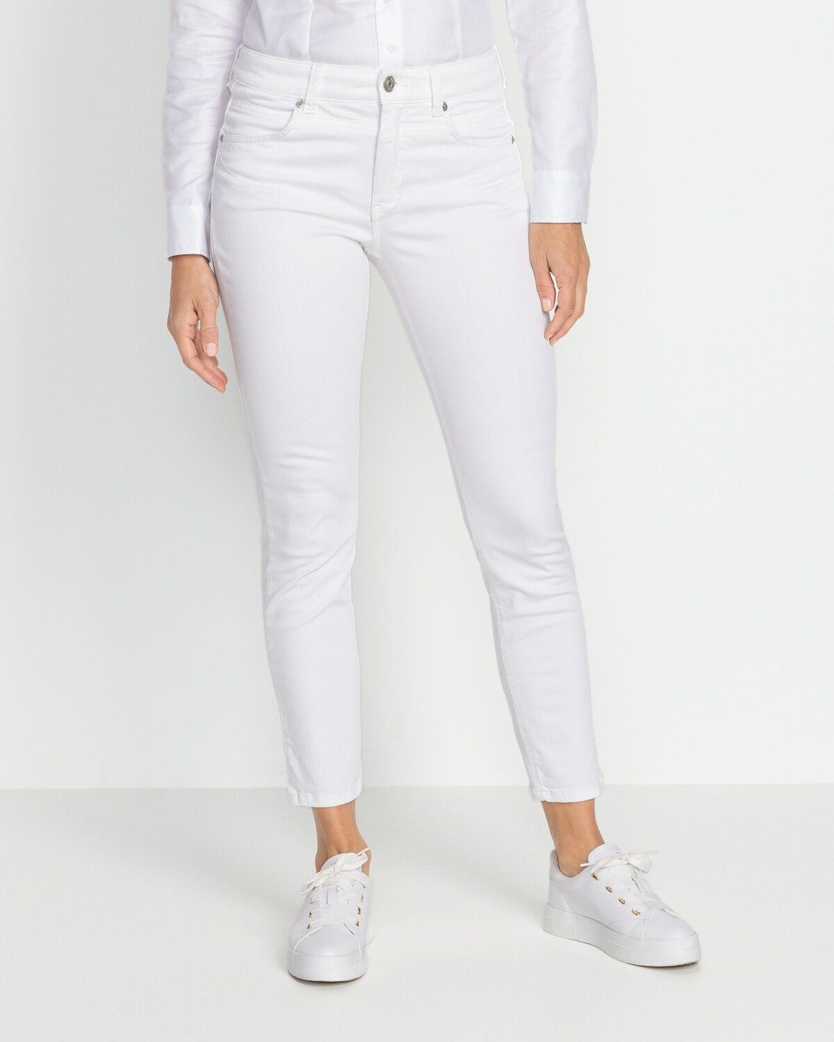 Jeans 5-Pocket-Jeans MAC Rich Weiß Slim